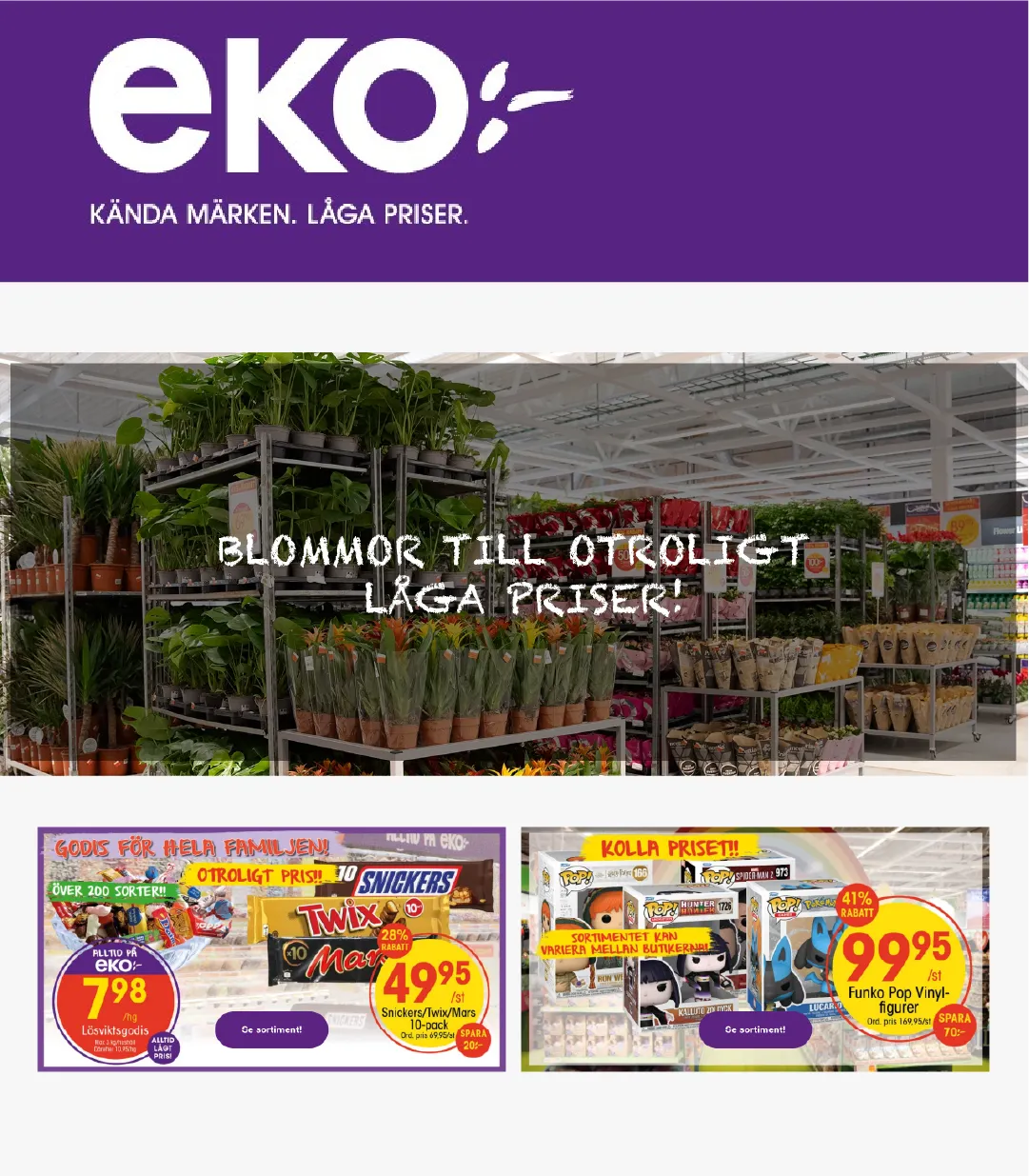 EKO Erbjudanden från 11 mars till 31 mars 2025 - Reklamblad sidor 1