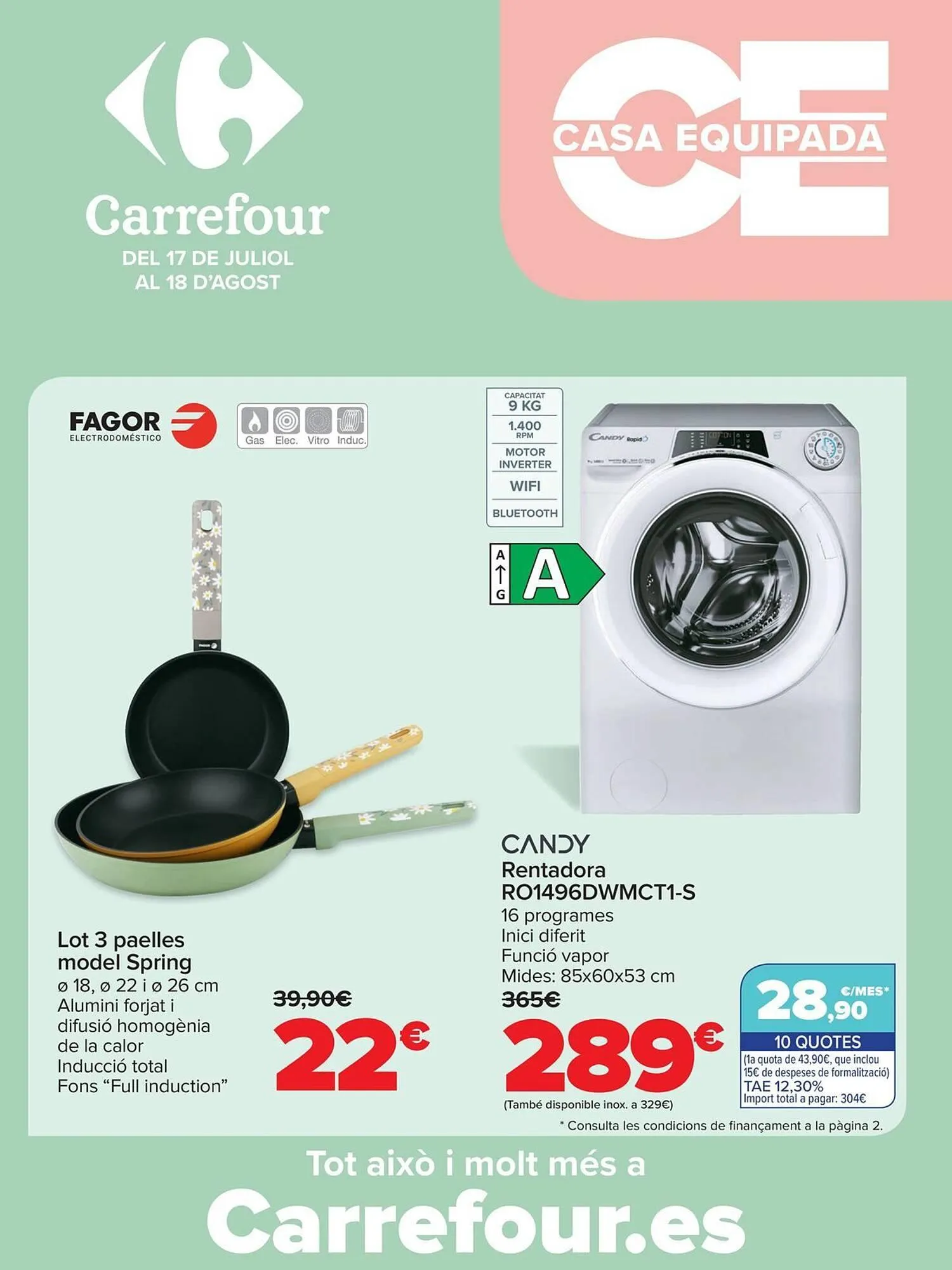 Catálogo de Folleto Carrefour 17 de julio al 18 de agosto 2025 - Página 1