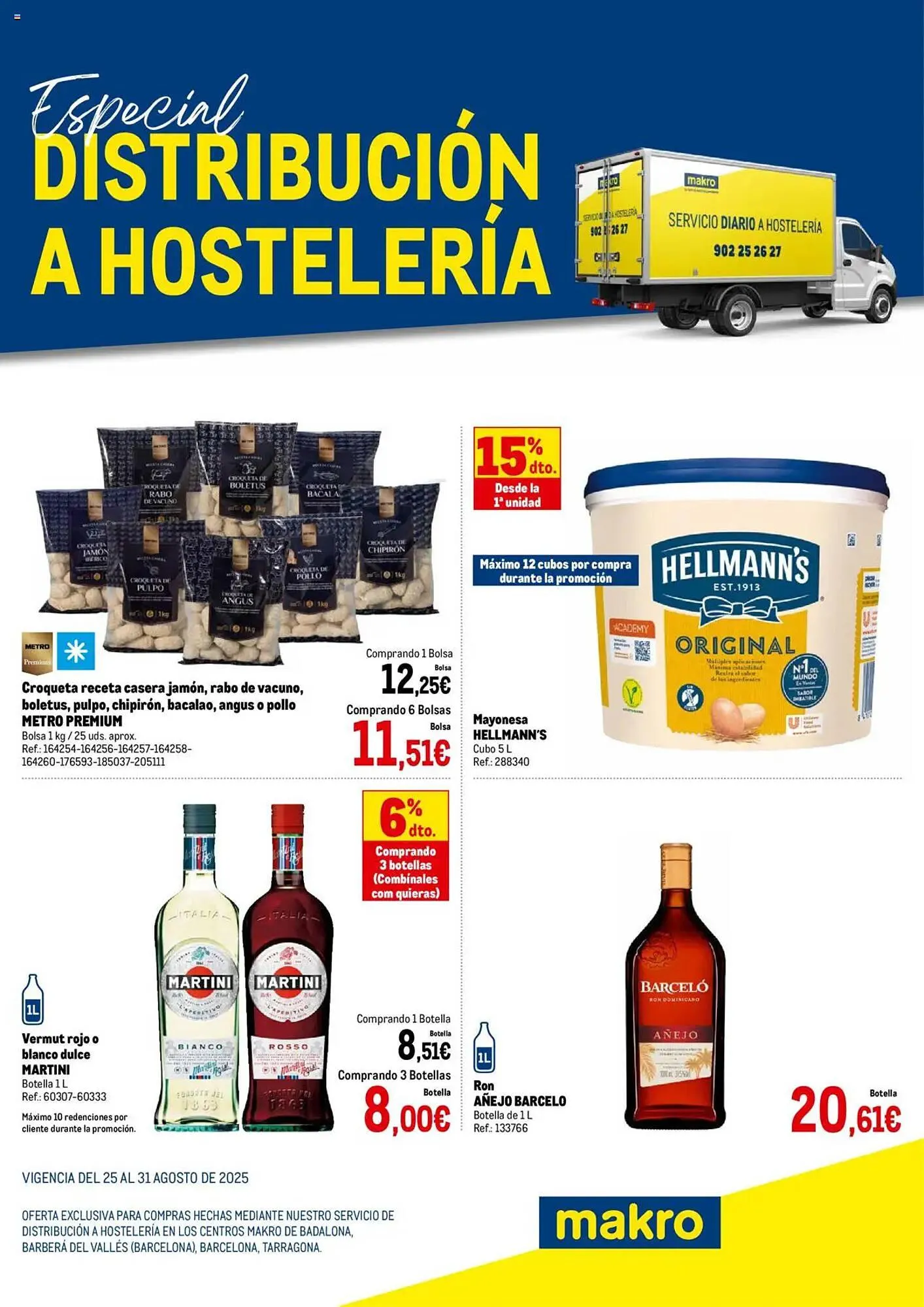 Catálogo de Folleto Makro 25 de agosto al 31 de agosto 2025 - Página 1