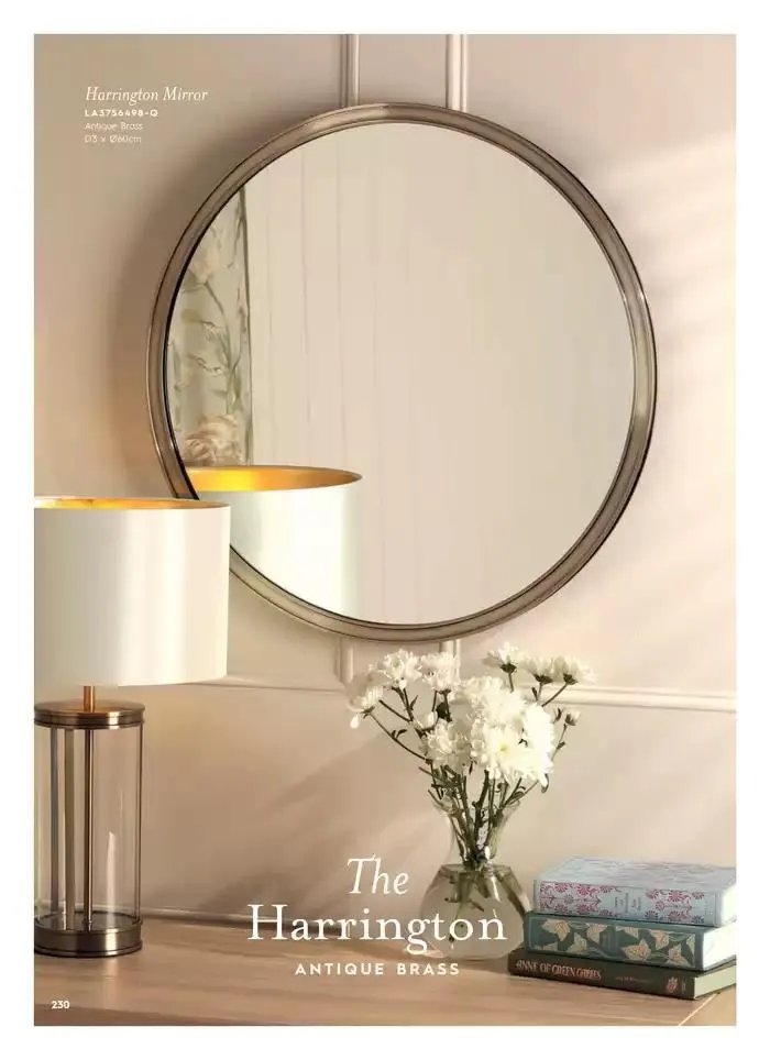 Catálogo de Lighting & Mirror Collection 12 de marzo al 31 de agosto 2025 - Página 232