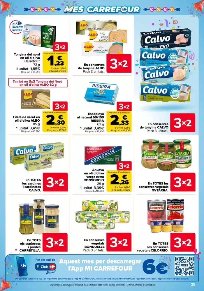 Catálogo de 3x2 + CHOLLOS 22 de abril al 12 de mayo 2025 - Página 25
