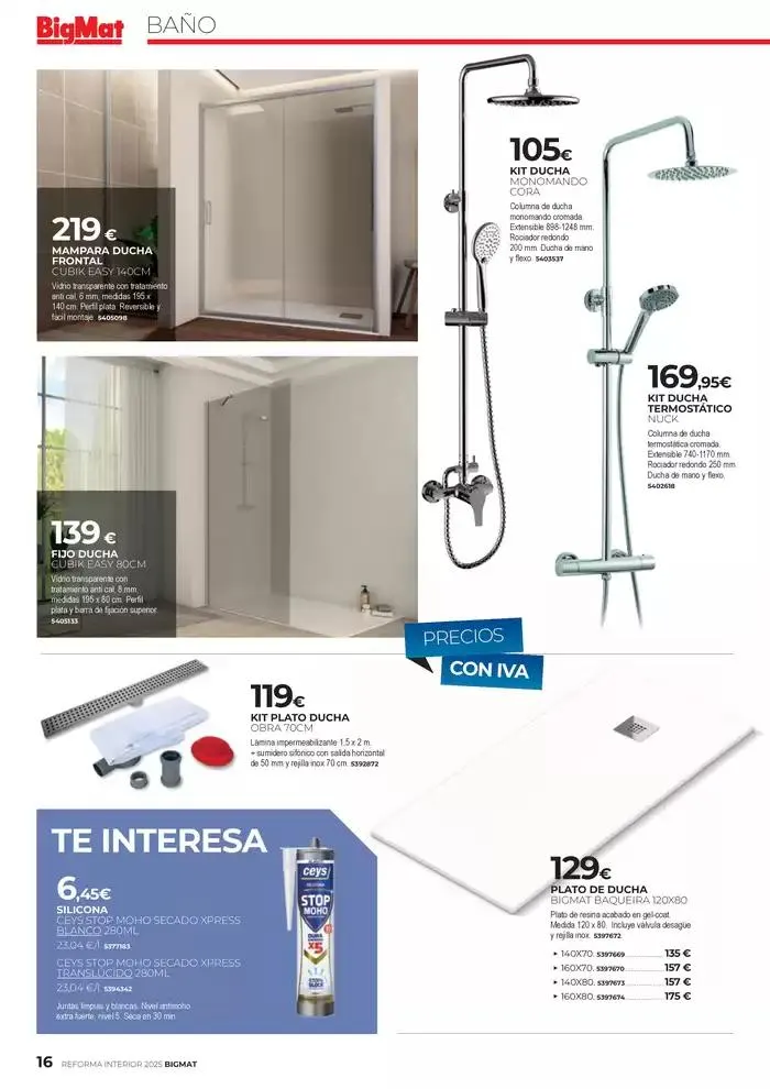 Catálogo de  Precios del folleto válidos hasta el 19/04/25 17 de febrero al 19 de abril 2025 - Página 16
