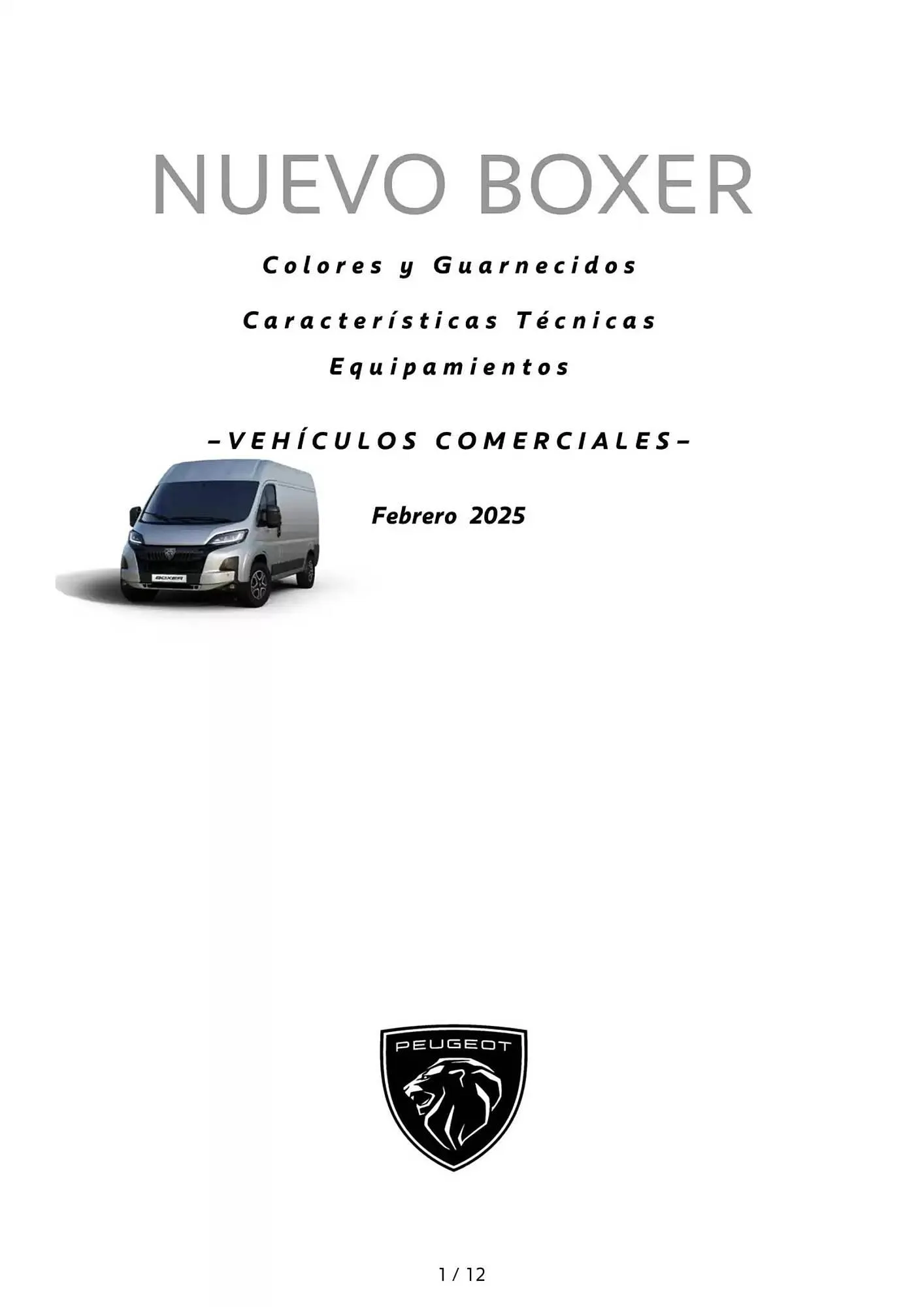 Catálogo de Folleto Peugeot 12 de febrero al 12 de febrero 2026 - Página 1