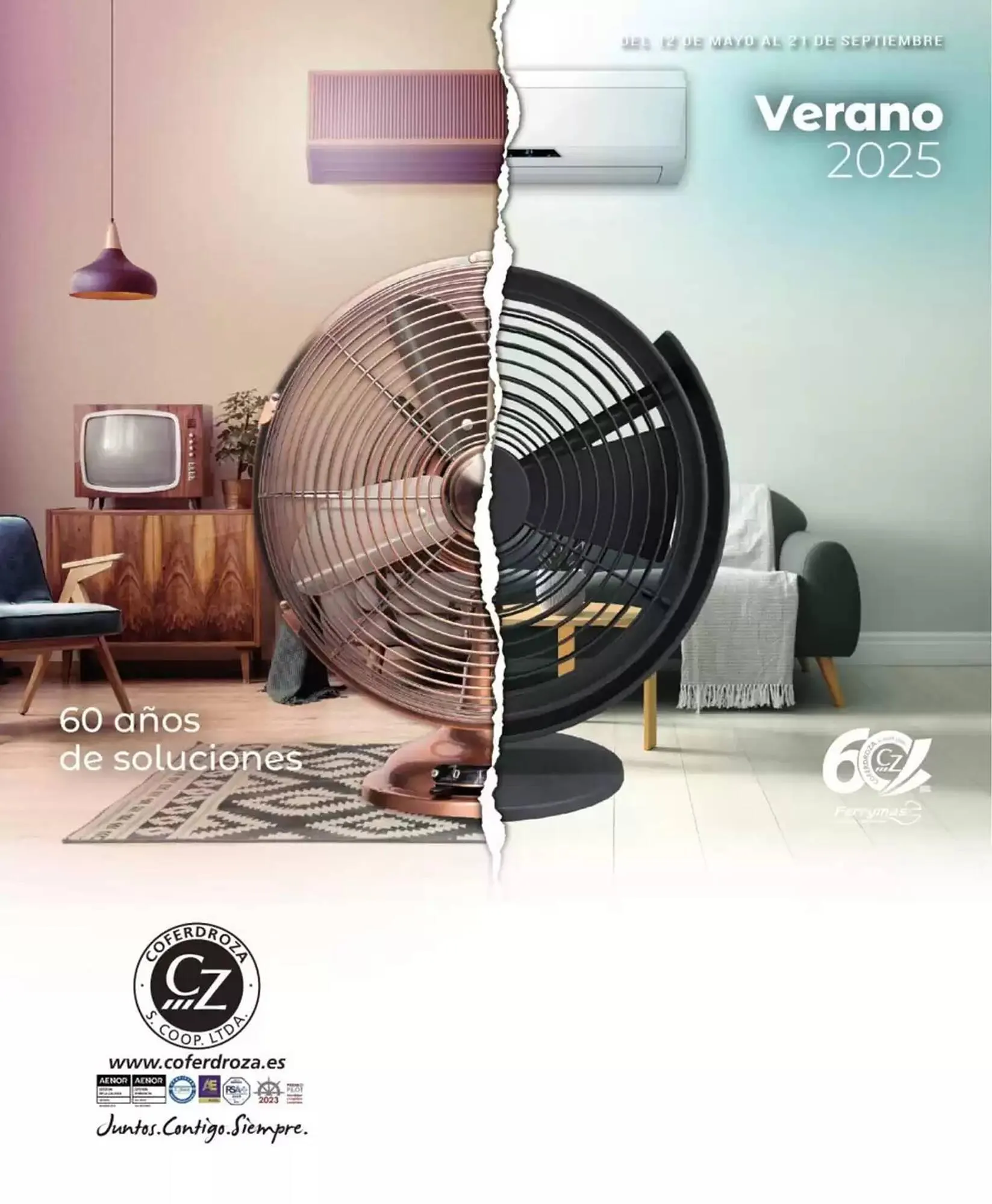 Catálogo de Folleto Coferdroza 12 de mayo al 21 de septiembre 2025 - Página 1