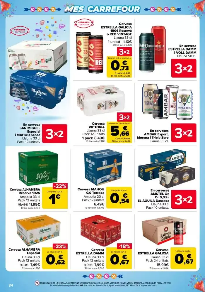 Catálogo de 3x2 + CHOLLOS 22 de abril al 12 de mayo 2025 - Página 34