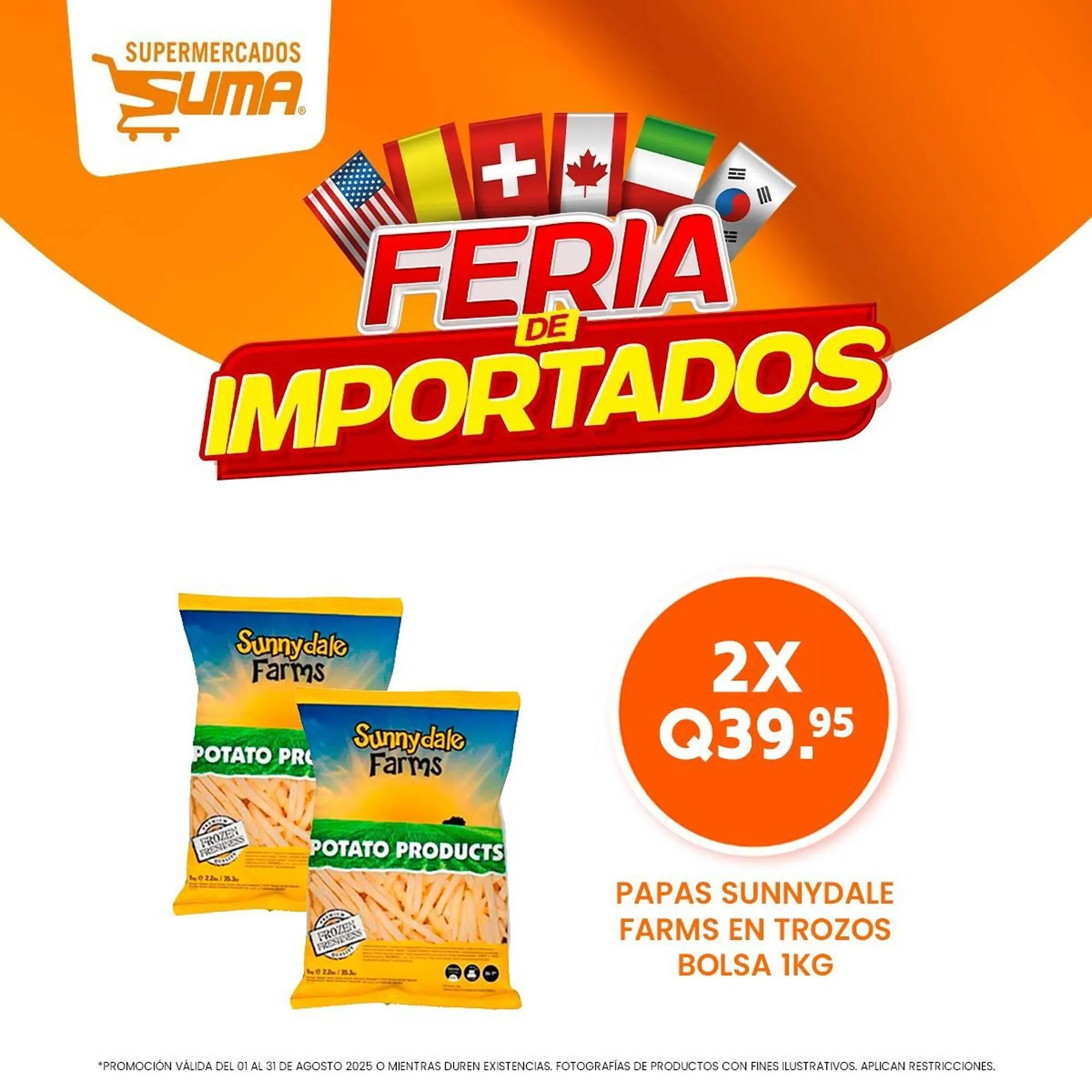 Catálogo de Folleto Suma Supermercados 26 de agosto al 31 de agosto 2025 - Página 1