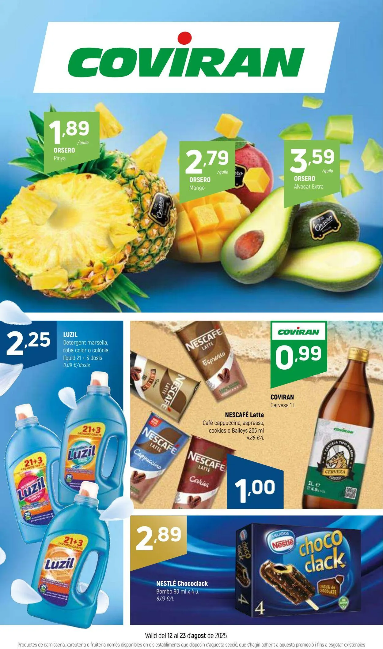 Catálogo de Coviran Oferta actual 12 de agosto al 25 de agosto 2025 - Página 1