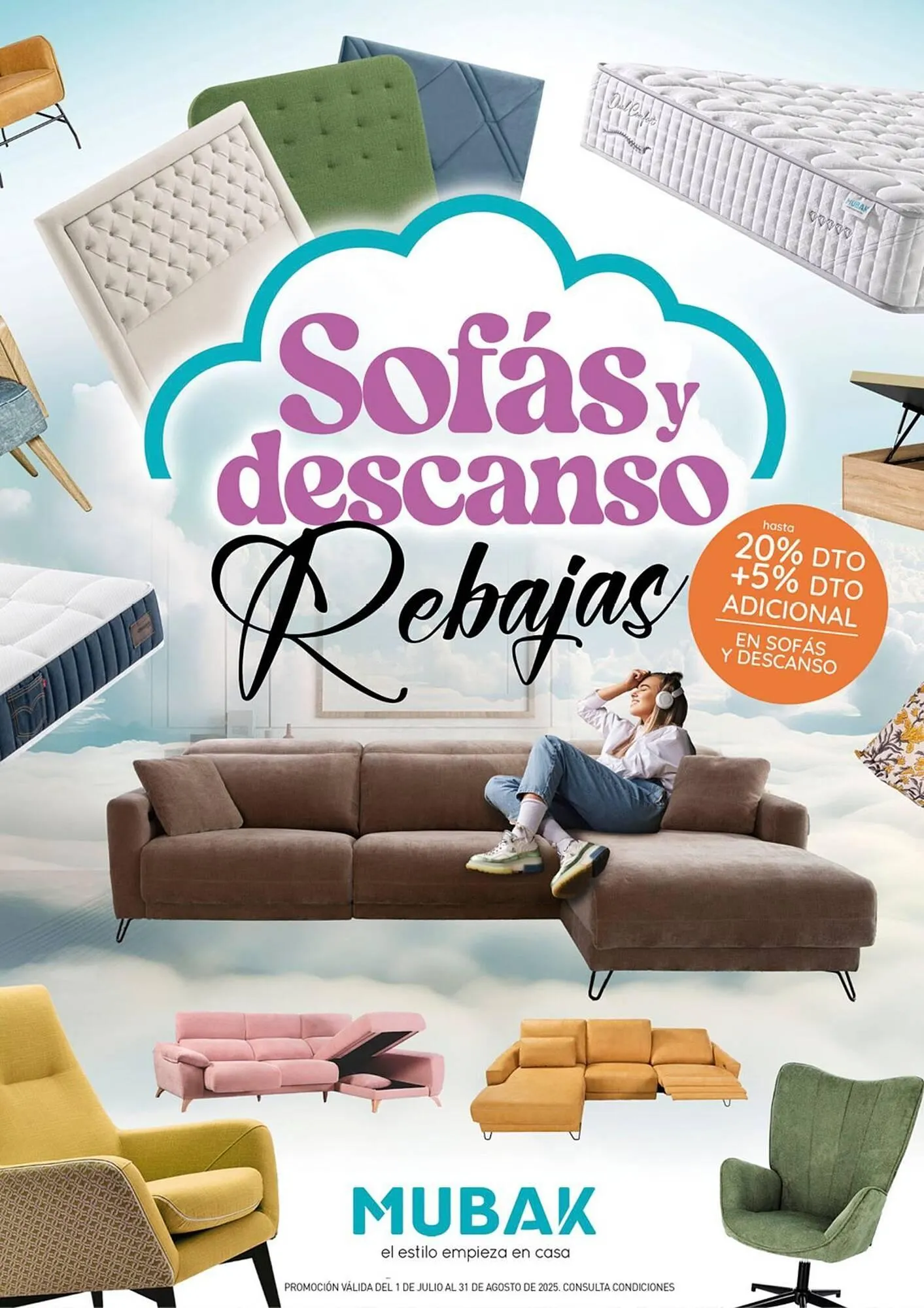 Catálogo de Folleto Mubak 1 de julio al 31 de agosto 2025 - Página 1