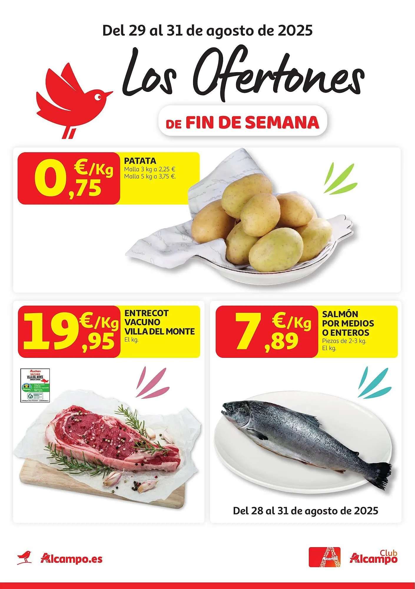 Catálogo de Folleto Alcampo 29 de agosto al 31 de agosto 2025 - Página 1