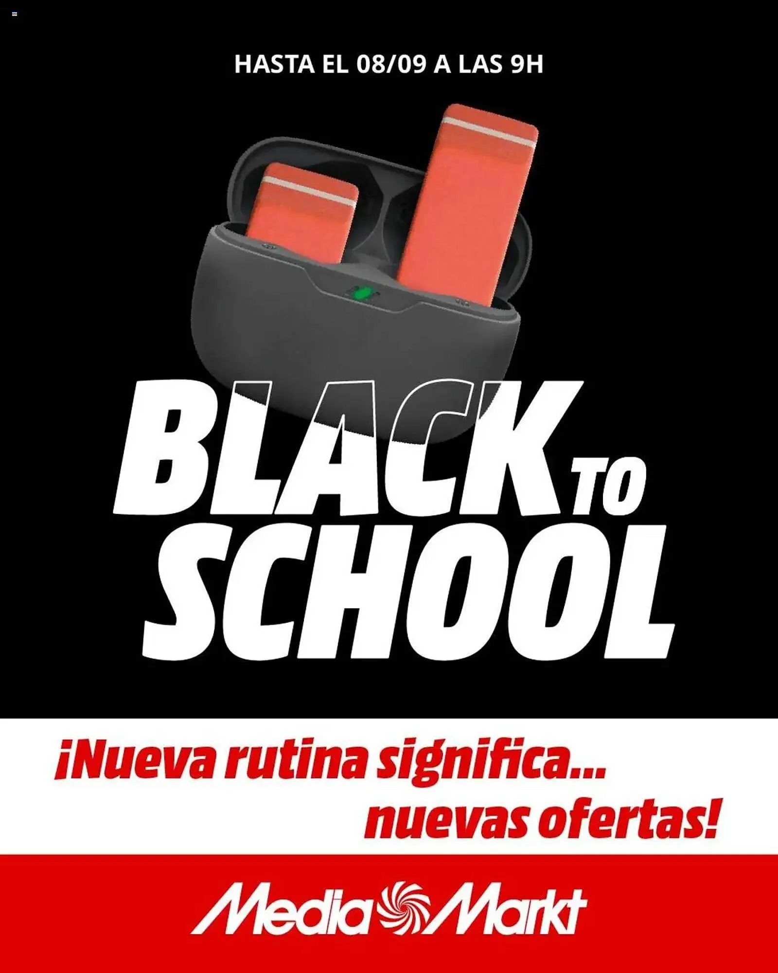Catálogo de Folleto MediaMarkt 27 de agosto al 8 de septiembre 2025 - Página 1