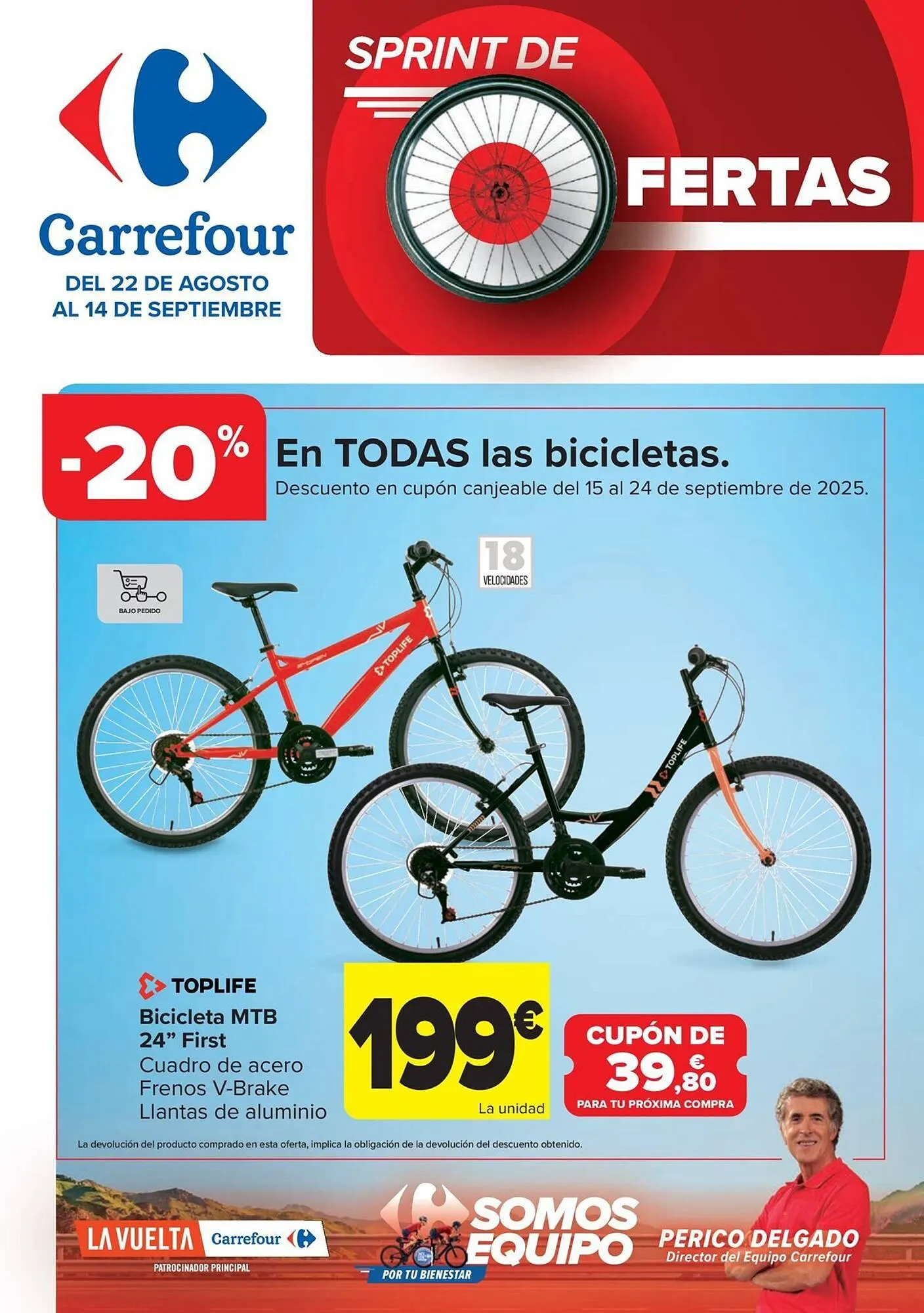 Catálogo de Folleto Carrefour 22 de agosto al 14 de septiembre 2025 - Página 1