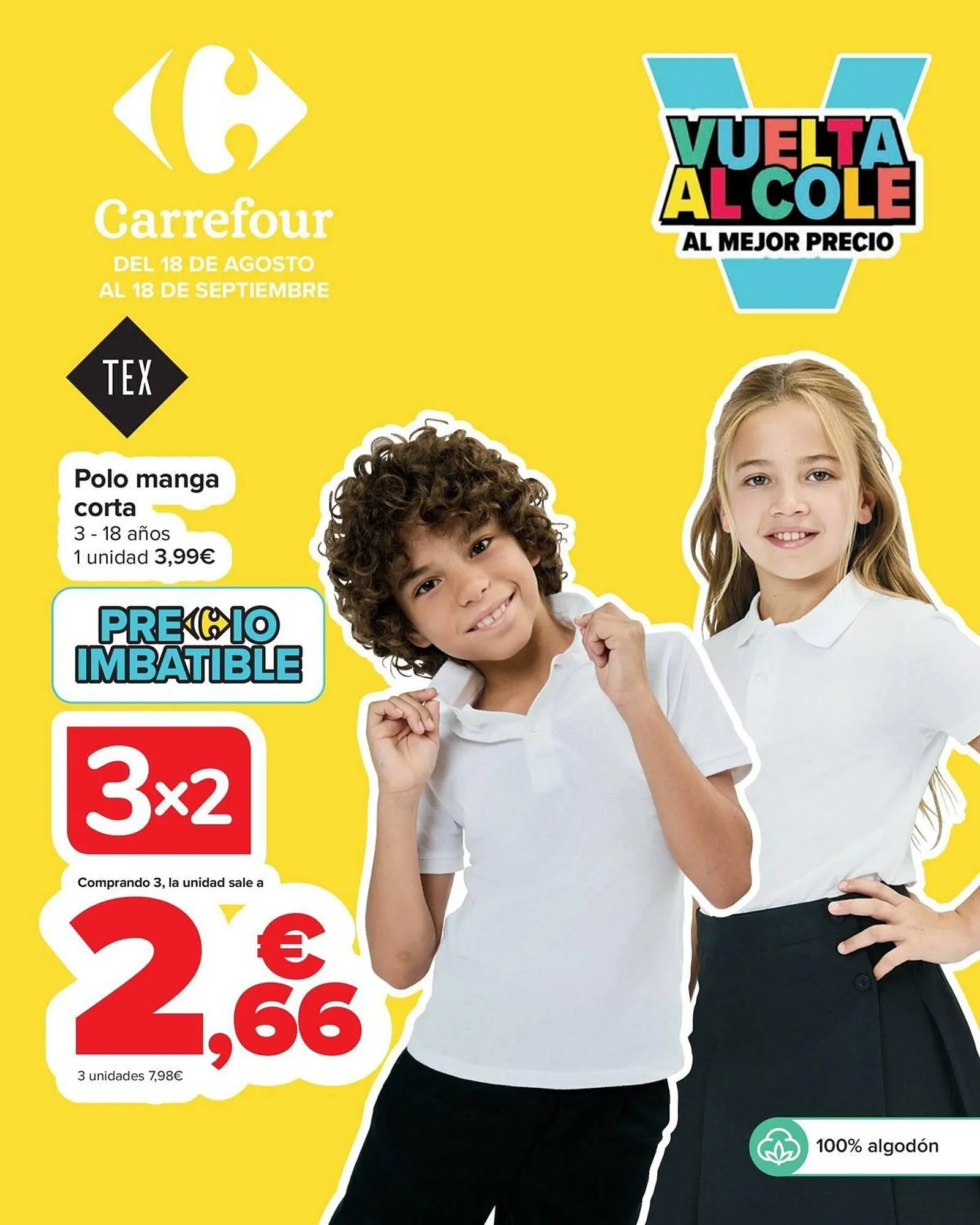 Catálogo de Folleto Carrefour 18 de agosto al 18 de septiembre 2025 - Página 1