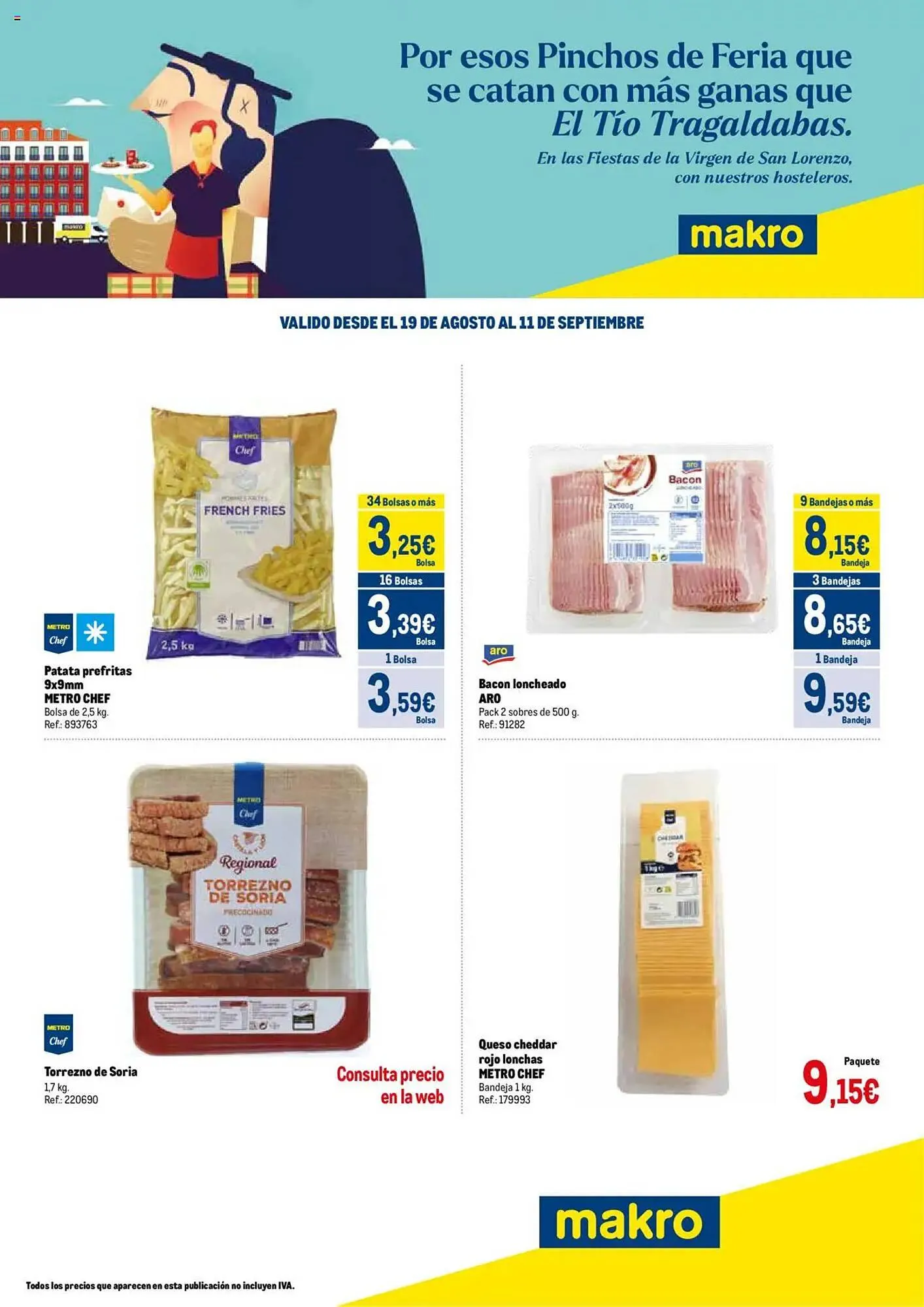 Catálogo de Folleto Makro 19 de agosto al 11 de septiembre 2025 - Página 1
