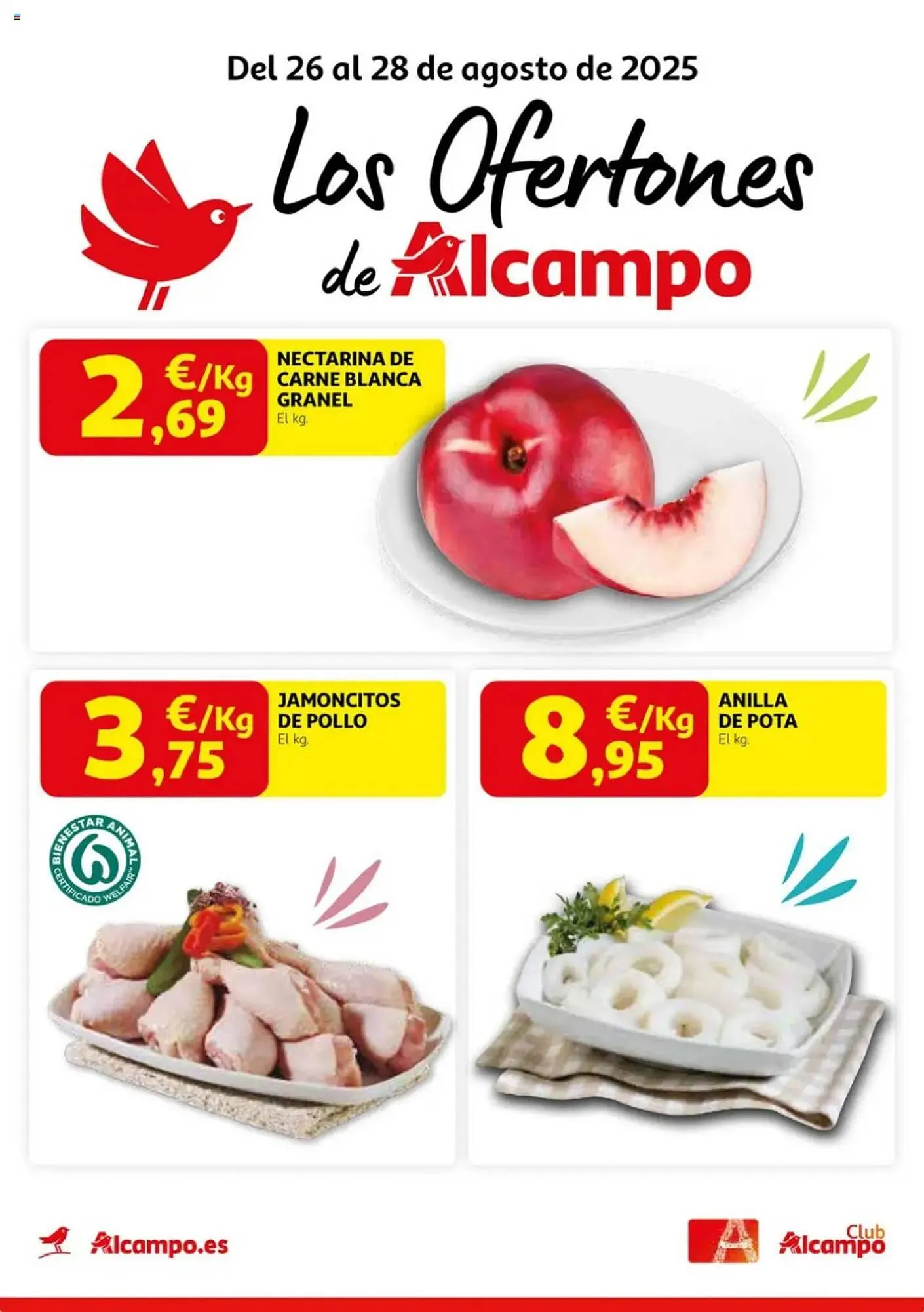 Catálogo de Folleto Alcampo 26 de agosto al 28 de agosto 2025 - Página 1