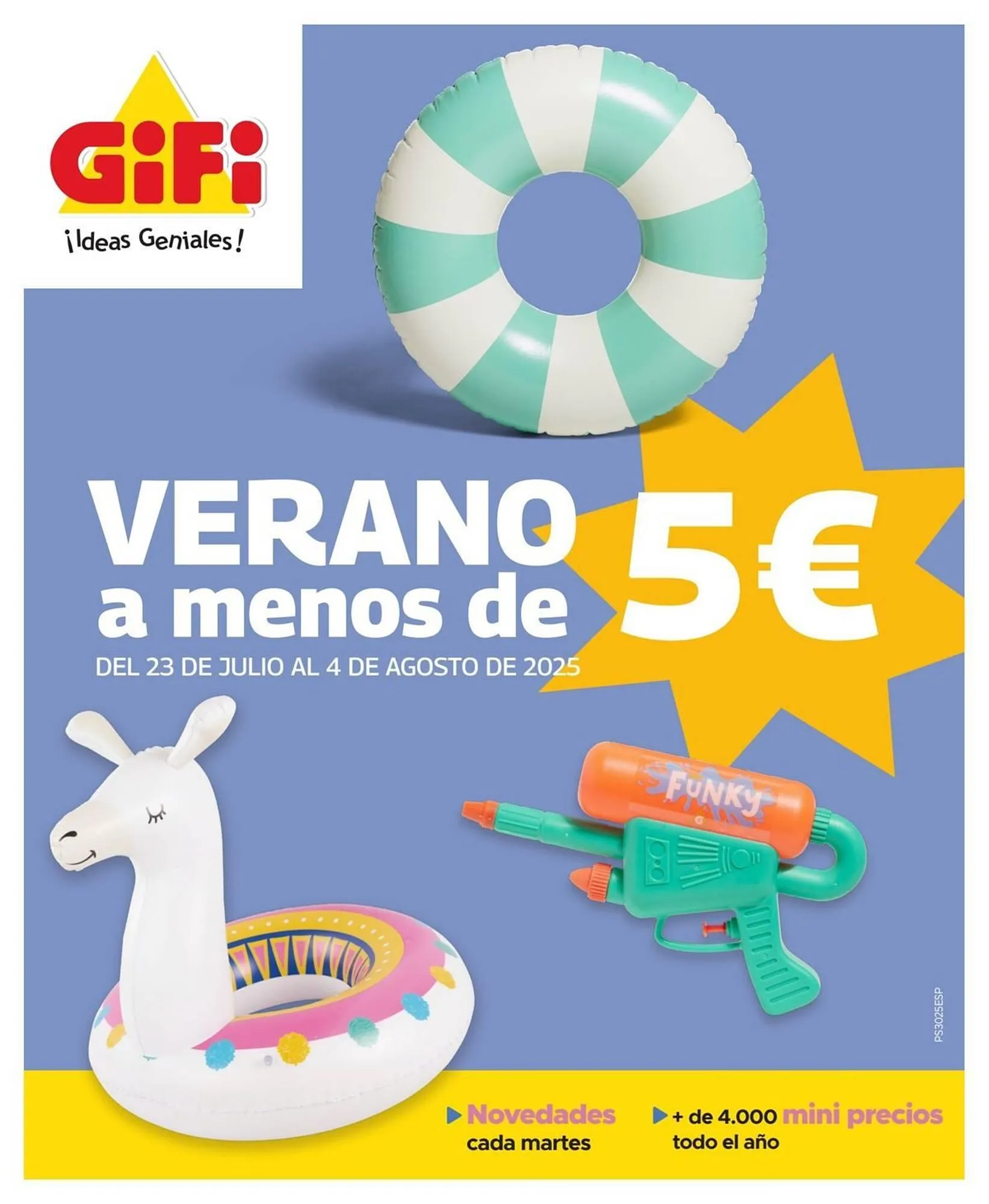 Catálogo de Folleto GiFi 23 de julio al 11 de agosto 2025 - Página 1