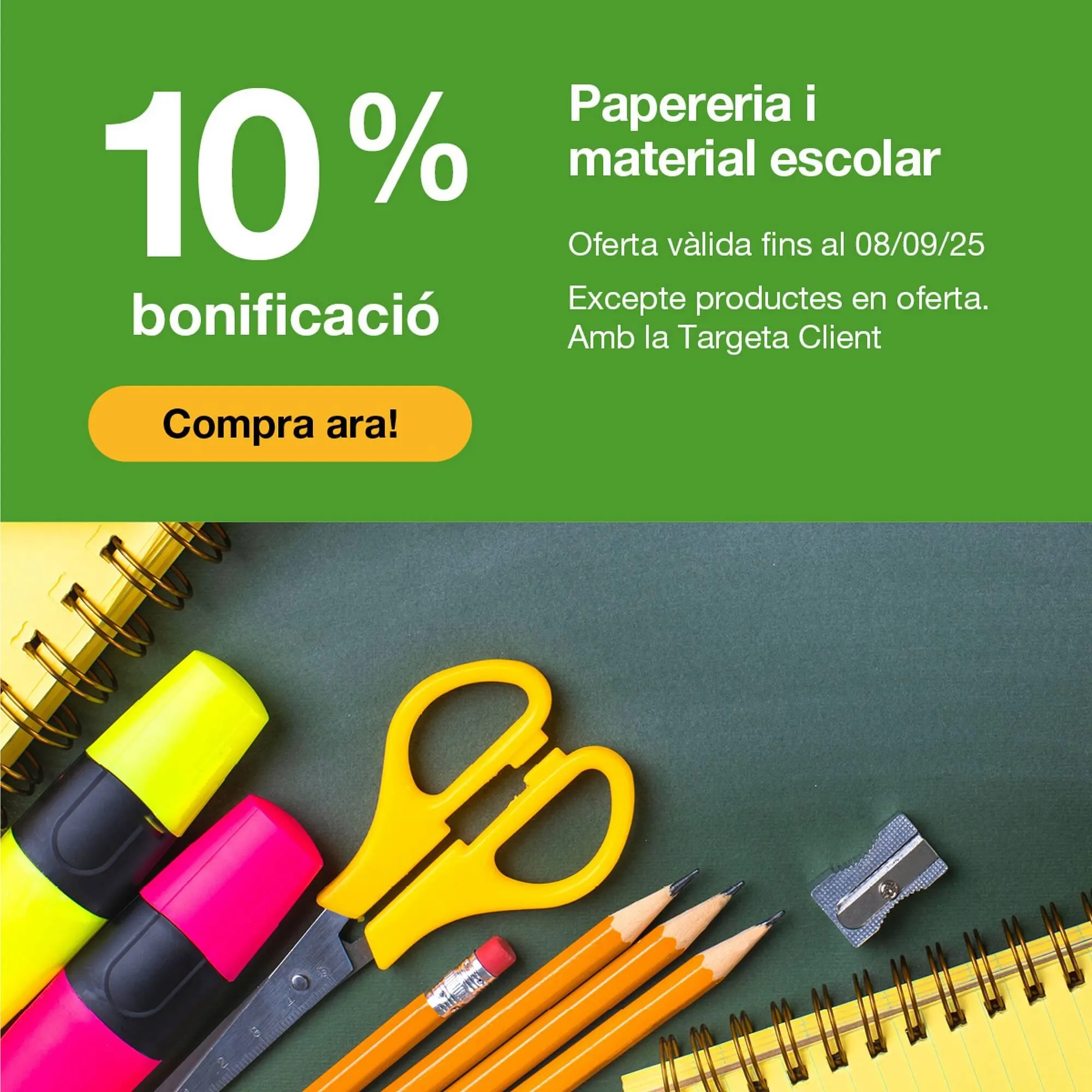 Catálogo de Folleto BonpreuEsclat 16 de agosto al 8 de septiembre 2025 - Página 1
