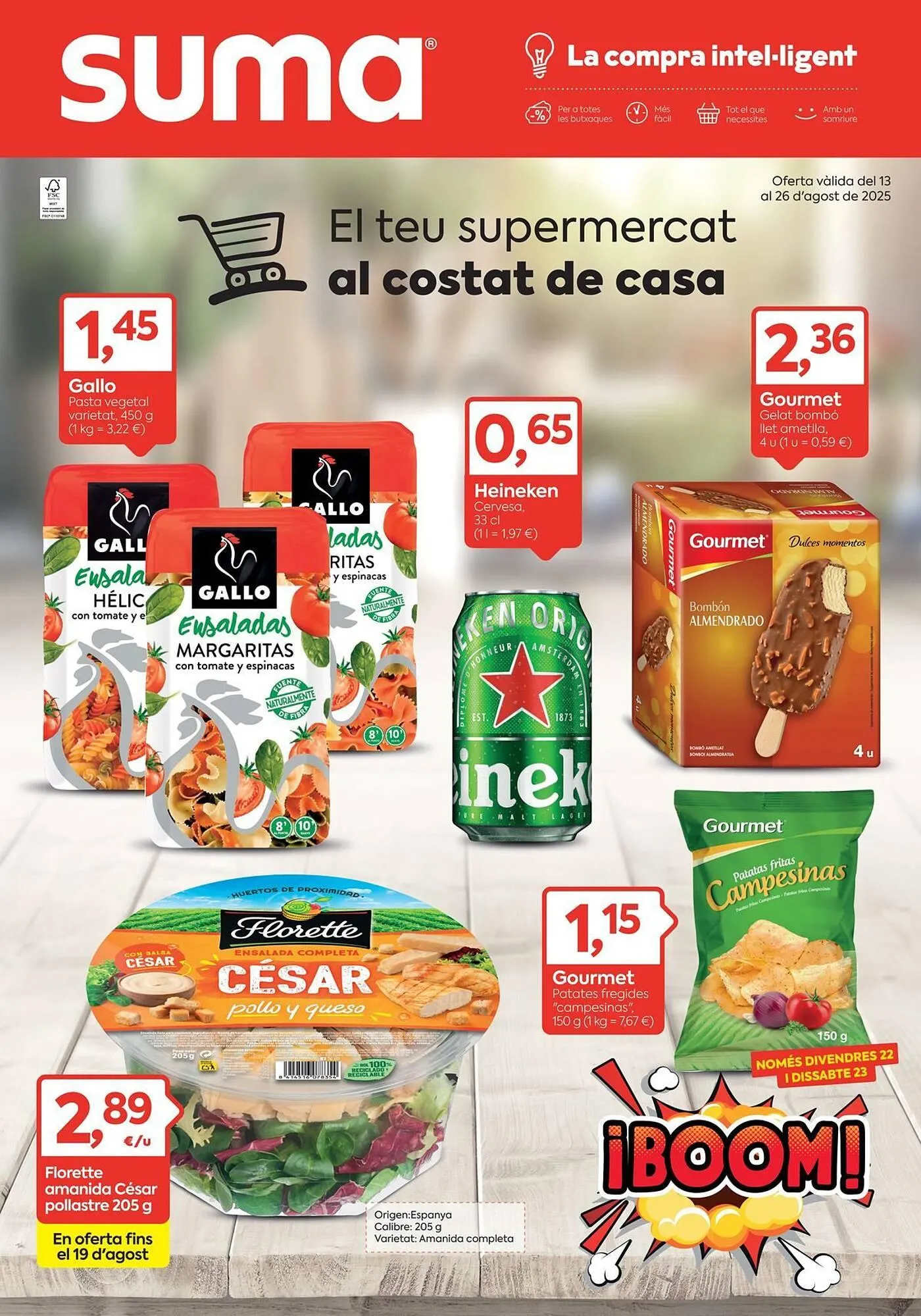 Catálogo de Folleto Suma Supermercados 18 de agosto al 26 de agosto 2025 - Página 1