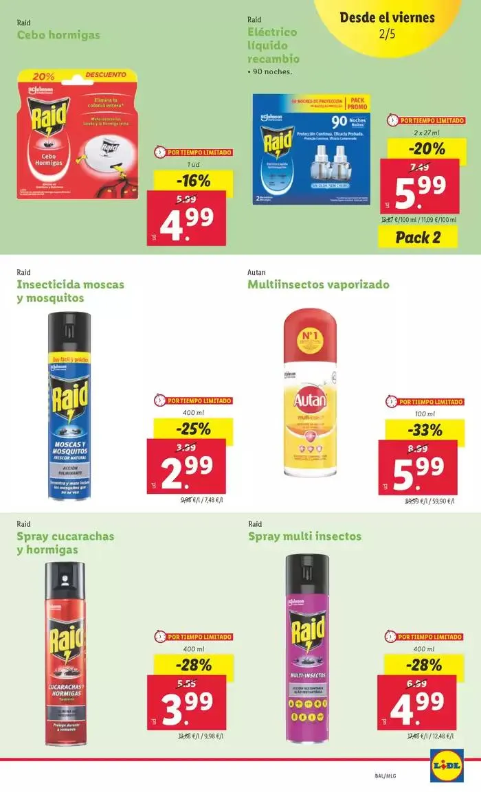Catálogo de ¡Bazar Lidl! Ofertas válidas del 28/04 al 04/05 28 de abril al 4 de mayo 2025 - Página 17