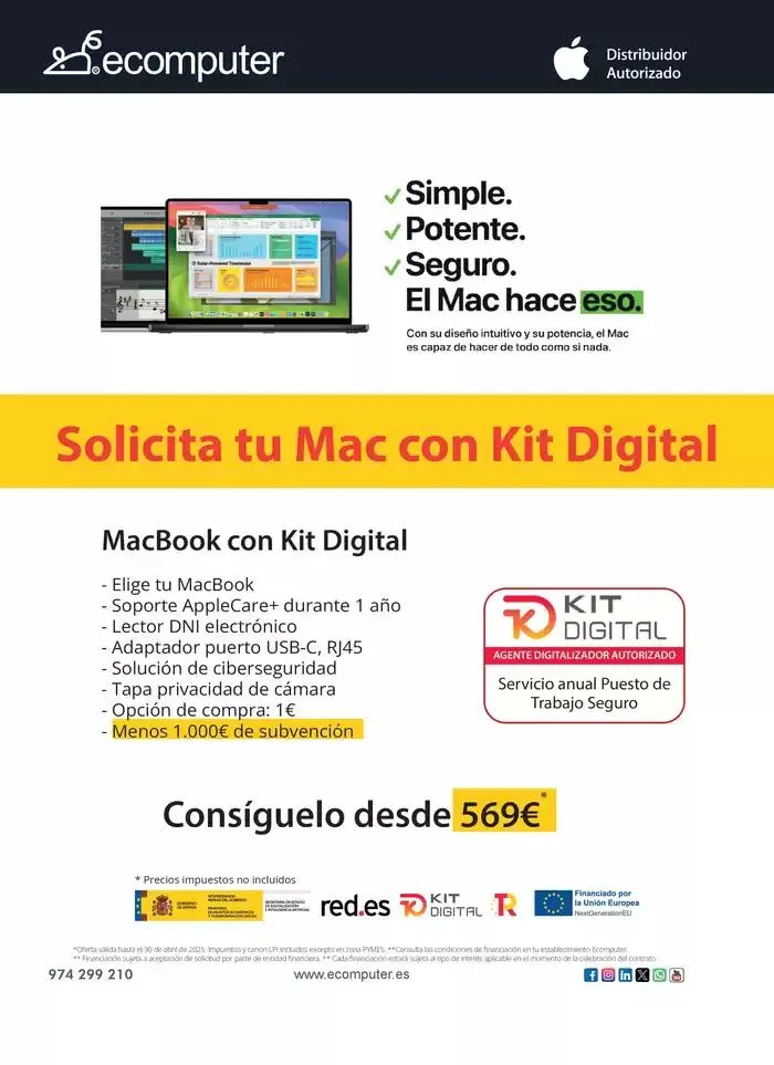 Ofertas de Marzo-abril - 1