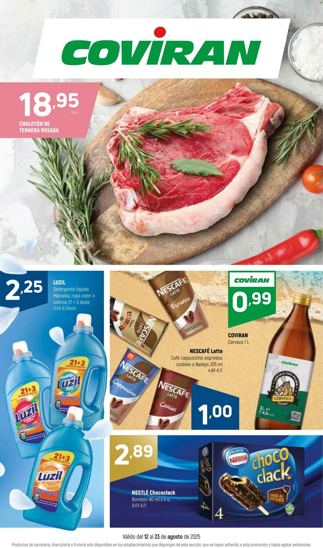 Catálogo de Coviran Oferta actual 12 de agosto al 25 de agosto 2025 - Página 1