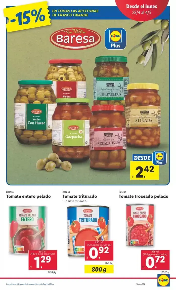 Catálogo de ¡Bazar Lidl! Ofertas válidas del 28/04 al 04/05 28 de abril al 4 de mayo 2025 - Página 34