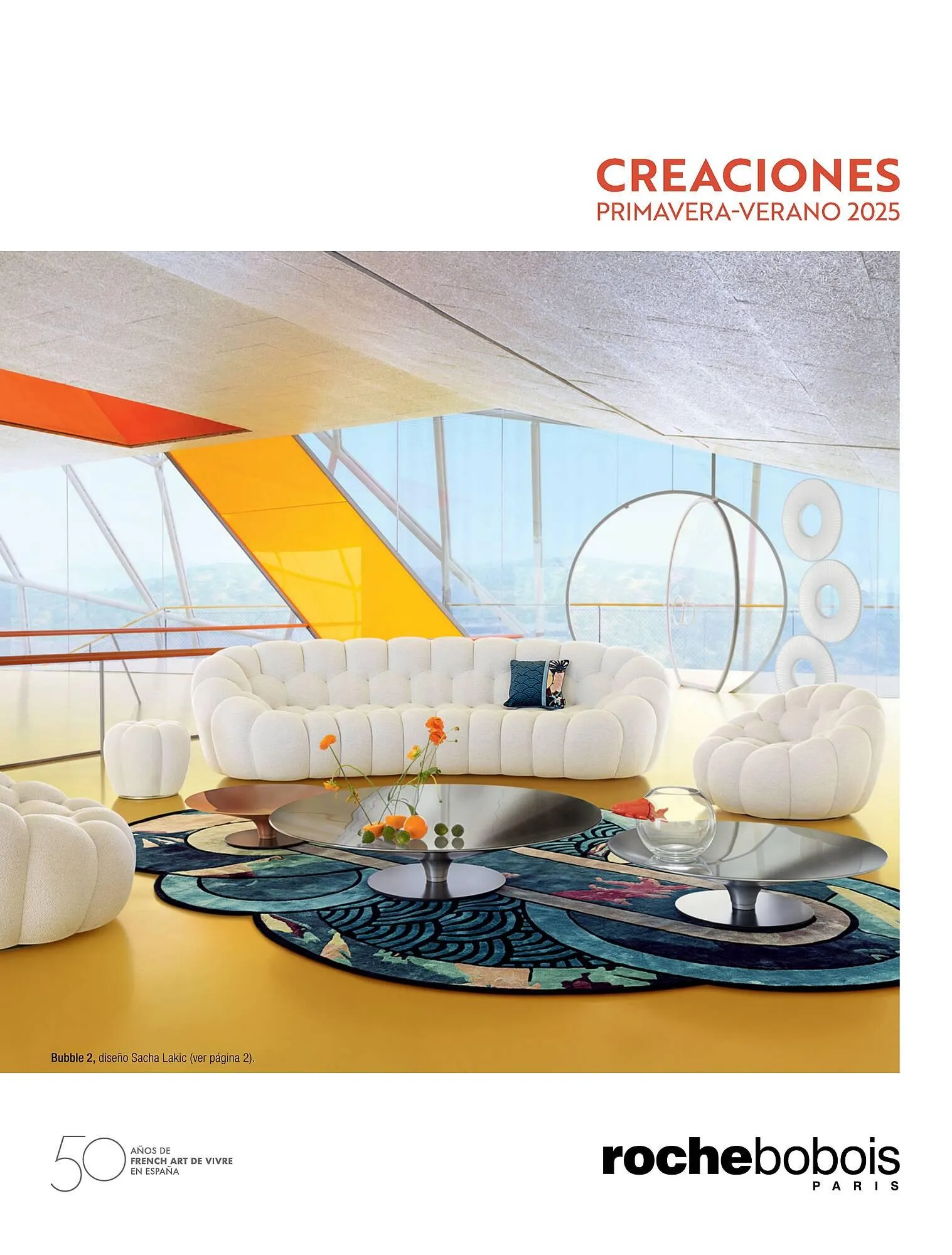 Catálogo de Folleto Roche Bobois 25 de marzo al 31 de agosto 2025 - Página 1