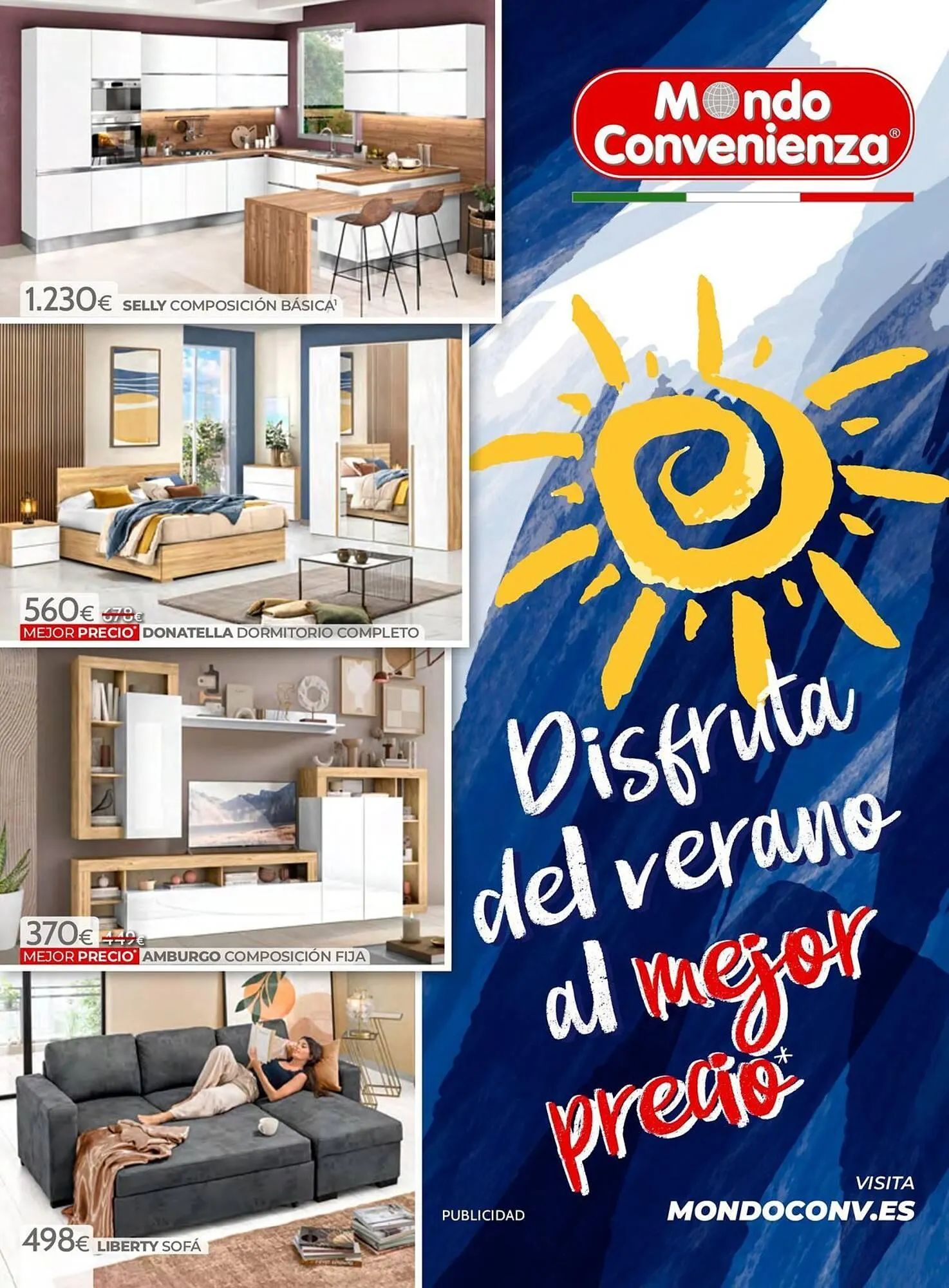 Catálogo de Folleto Mondo Convenienza 16 de agosto al 31 de agosto 2025 - Página 1