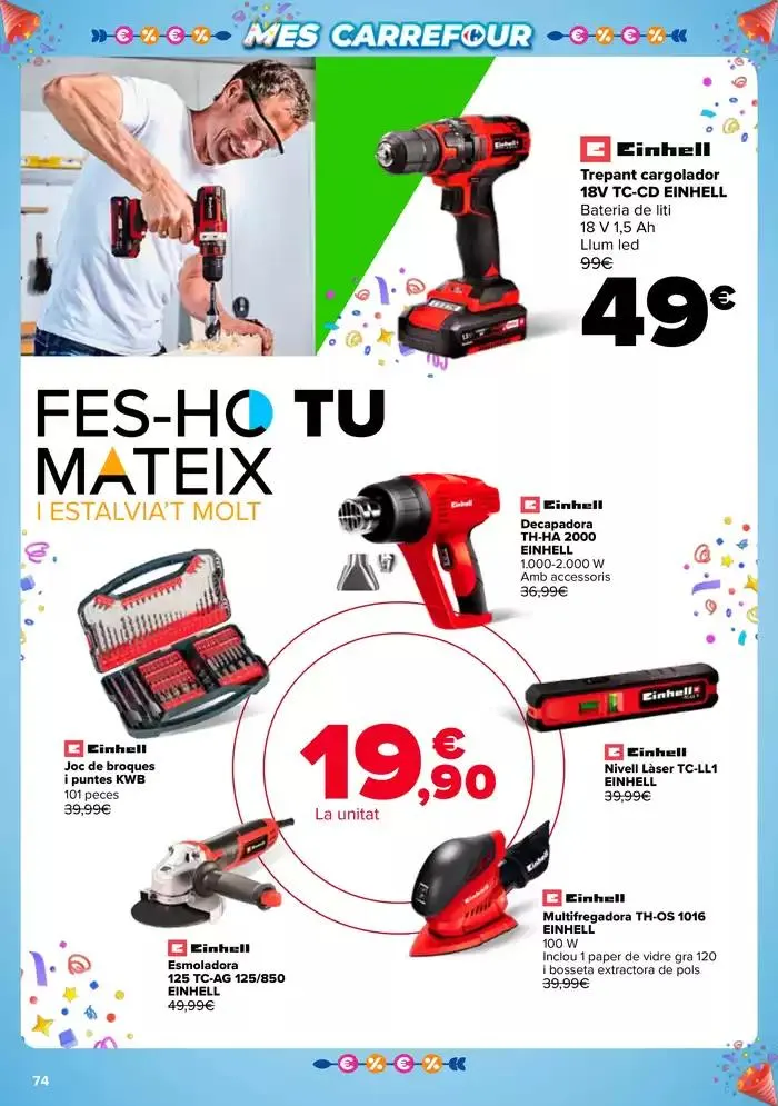 Catálogo de 3x2 + CHOLLOS 22 de abril al 12 de mayo 2025 - Página 74