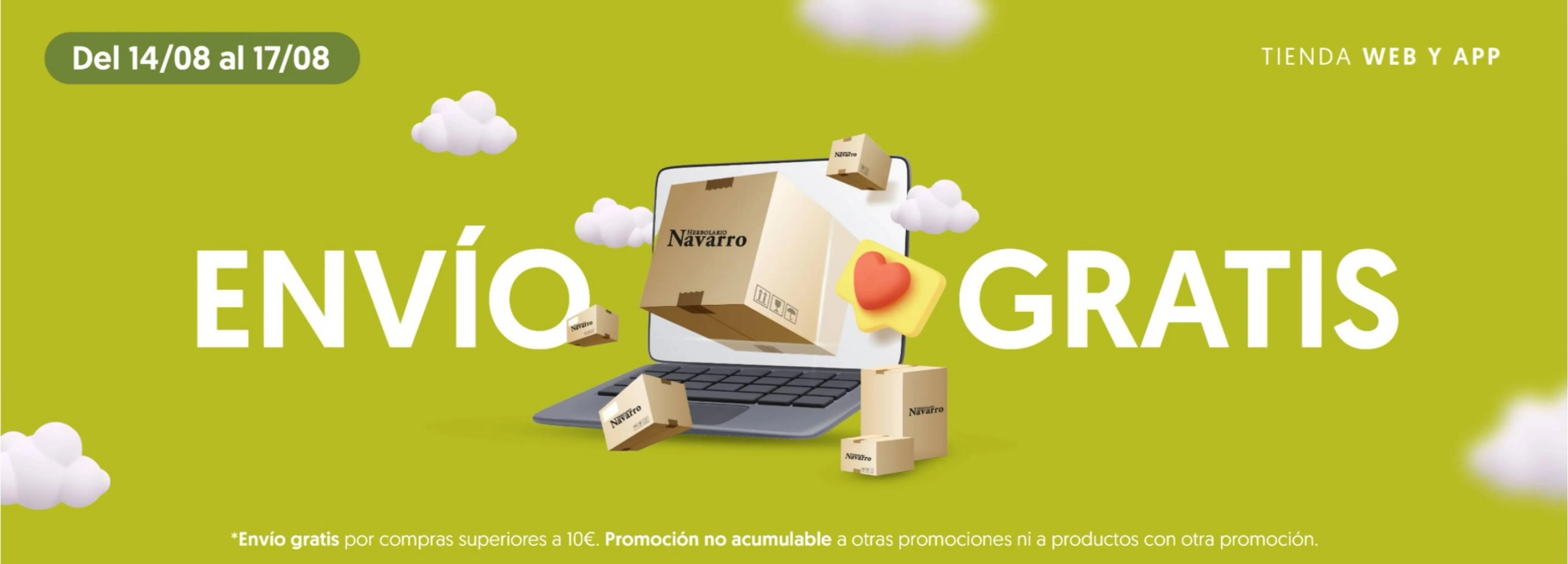Catálogo de Folleto Herbolario Navarro 14 de agosto al 17 de agosto 2025 - Página 1