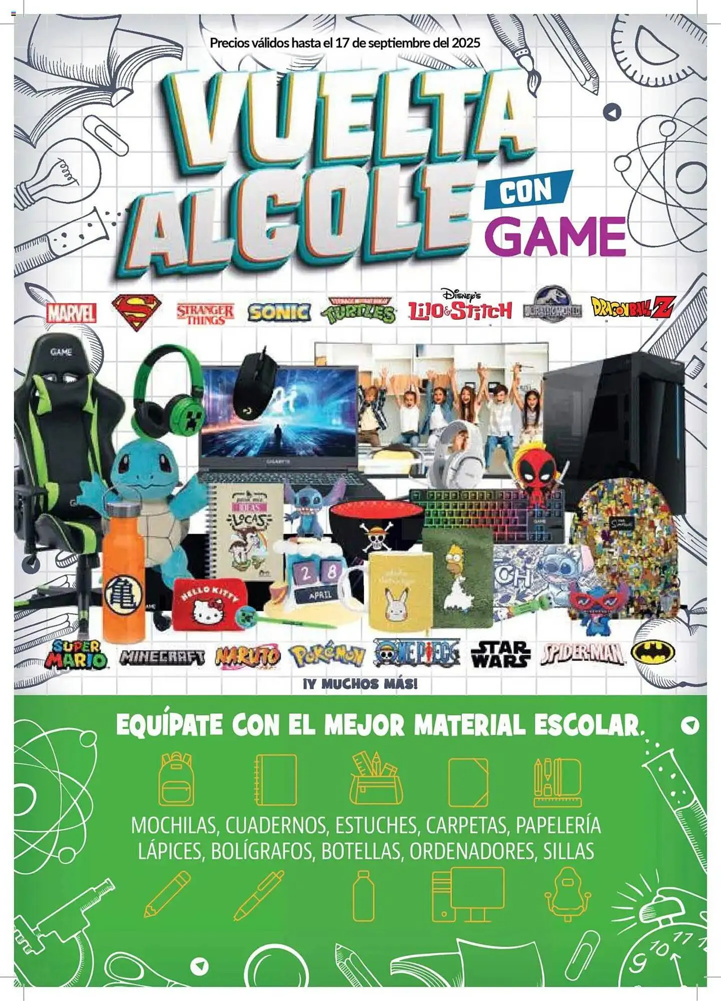 Catálogo de Folleto Game 18 de agosto al 17 de septiembre 2025 - Página 1