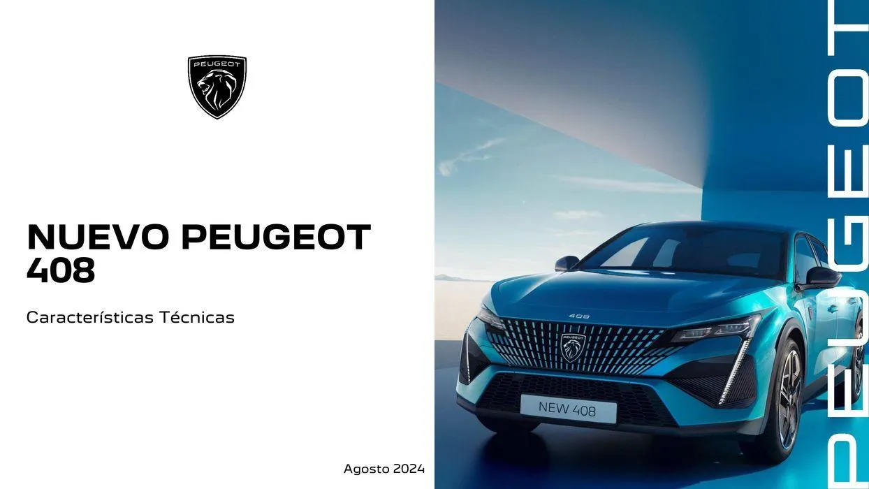 Catálogo de 408 Plug-in Hybrid • Híbrido 16 de septiembre al 16 de septiembre 2025 - Página 1