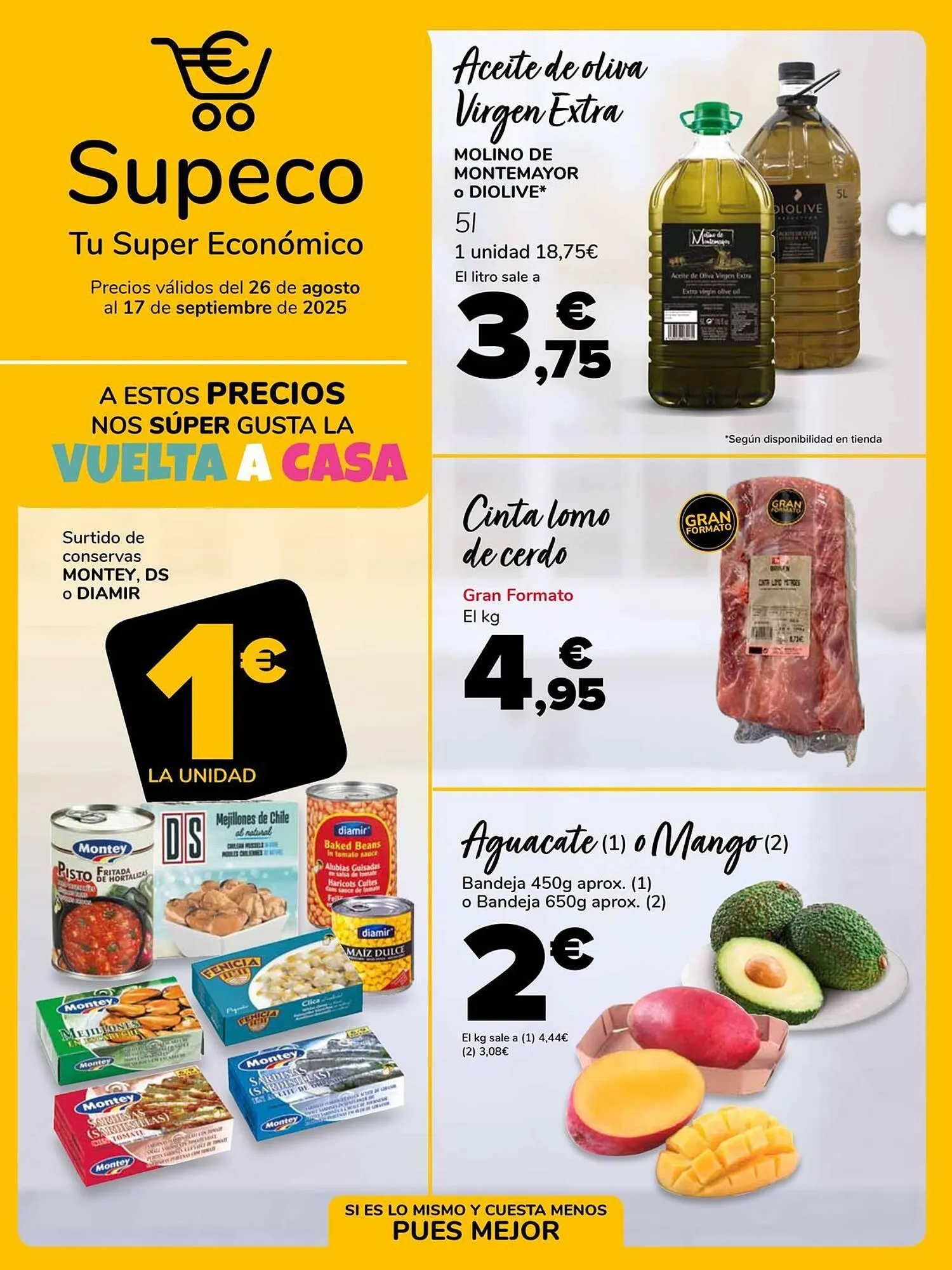 Catálogo de Folleto Supeco 26 de agosto al 17 de septiembre 2025 - Página 1