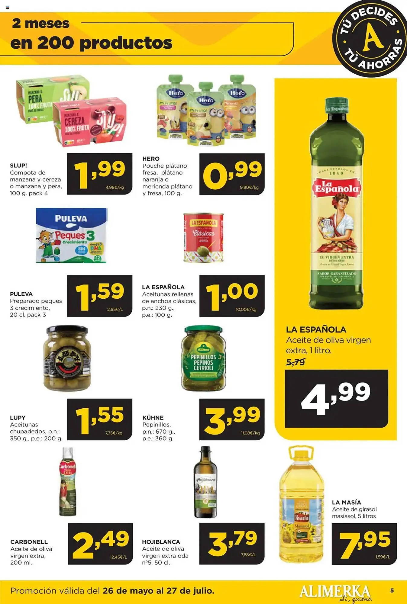 Catálogo de Folleto Alimerka 26 de mayo al 27 de julio 2025 - Página 22