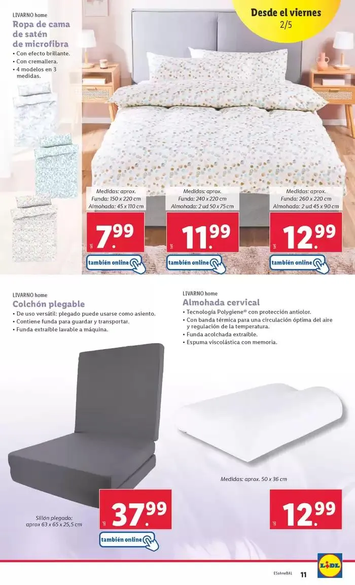 Catálogo de ¡Bazar Lidl! Ofertas válidas del 28/04 al 04/05 28 de abril al 4 de mayo 2025 - Página 19
