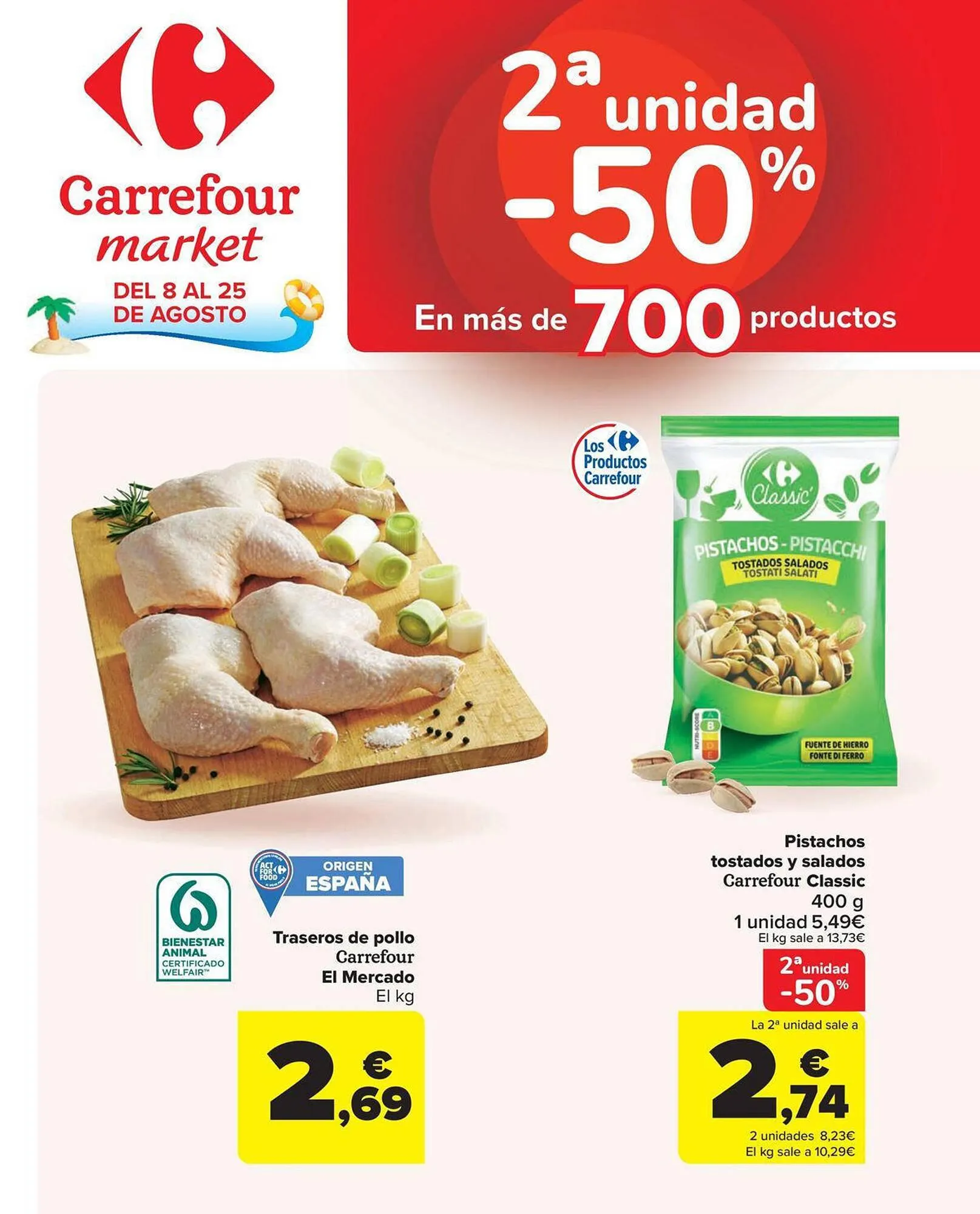 Catálogo de Folleto Carrefour Market 8 de agosto al 25 de agosto 2025 - Página 1