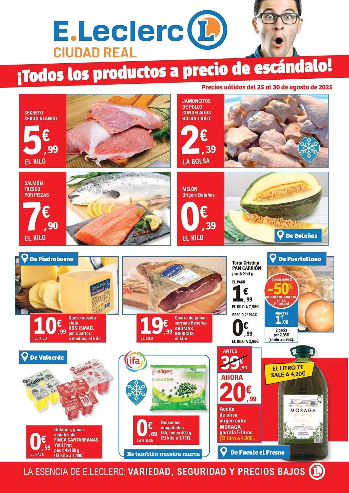 Catálogo de Folleto E.Leclerc 26 de agosto al 30 de agosto 2025 - Página 1