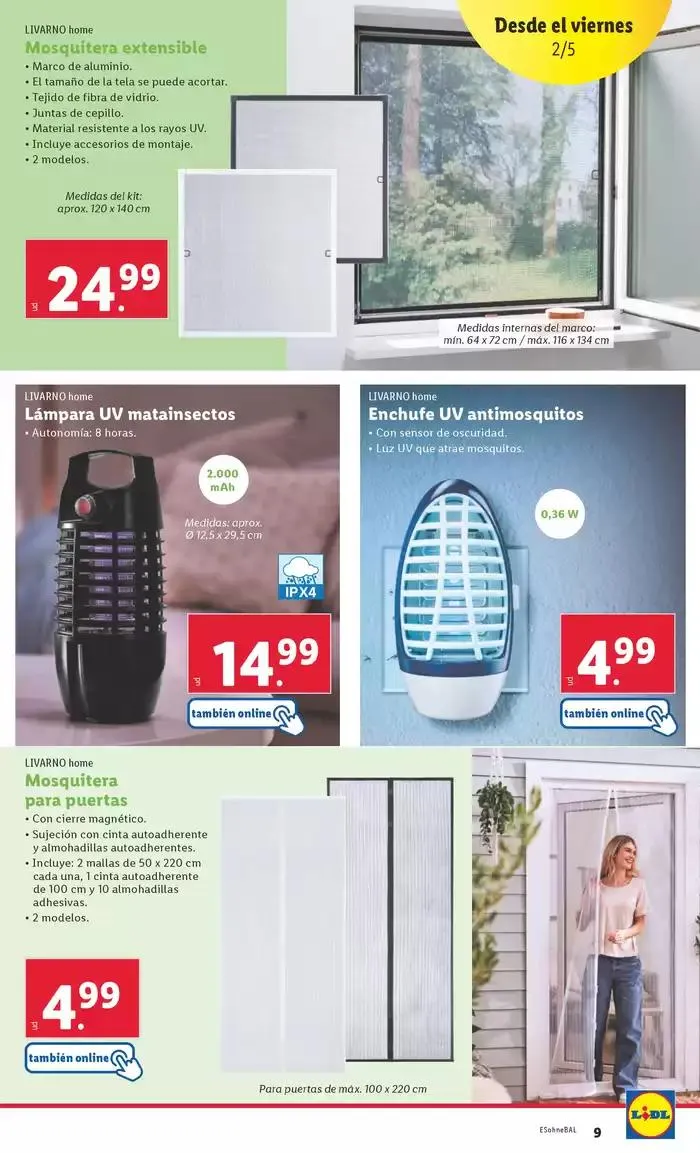 Catálogo de ¡Bazar Lidl! Ofertas válidas del 28/04 al 04/05 28 de abril al 4 de mayo 2025 - Página 15