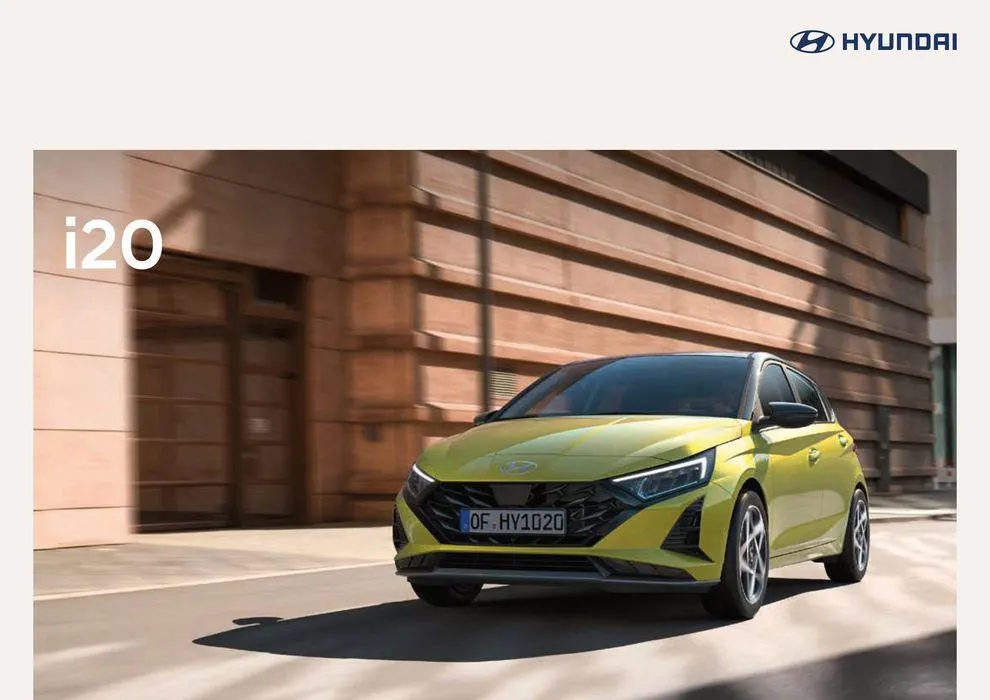 Catálogo de Hyundai - Nuevo i20 26 de agosto al 24 de agosto 2025 - Página 1