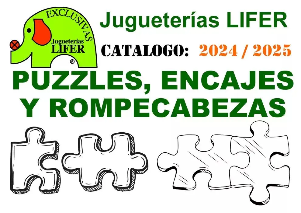 PUZZLES, ENCAJES Y ROMPECABEZ - 1