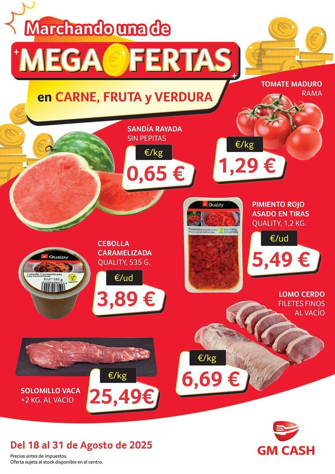 Catálogo de Folleto GM Cash & Carry 19 de agosto al 31 de agosto 2025 - Página 1