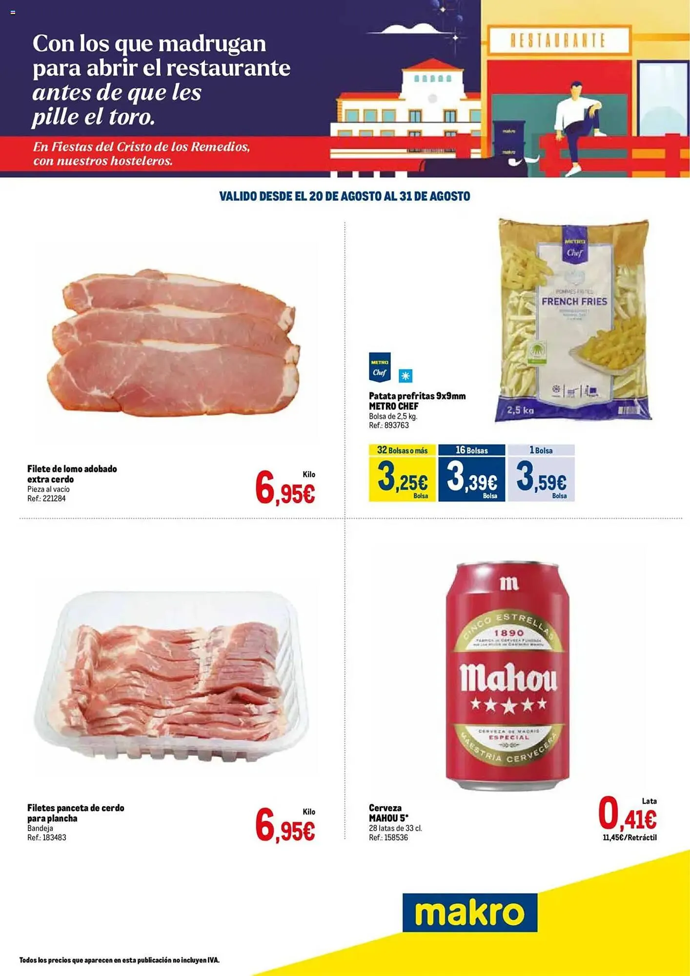 Catálogo de Folleto Makro 20 de agosto al 31 de agosto 2025 - Página 1