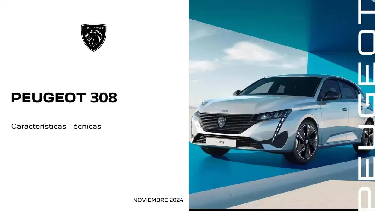 Catálogo de Peugeot 308 13 de noviembre al 13 de noviembre 2025 - Página 1