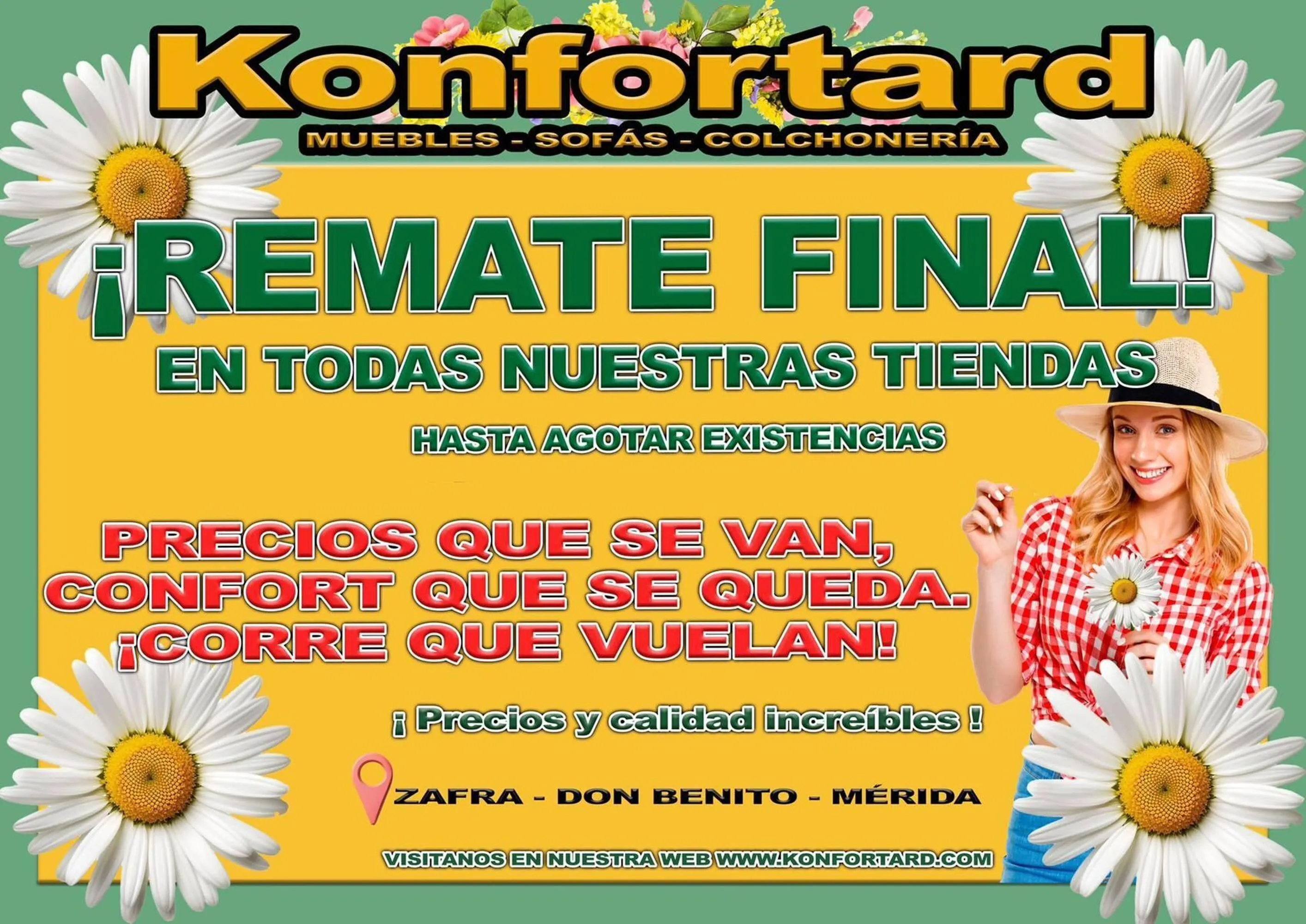 Catálogo de Folleto Konfortard 17 de agosto al 31 de agosto 2025 - Página 1
