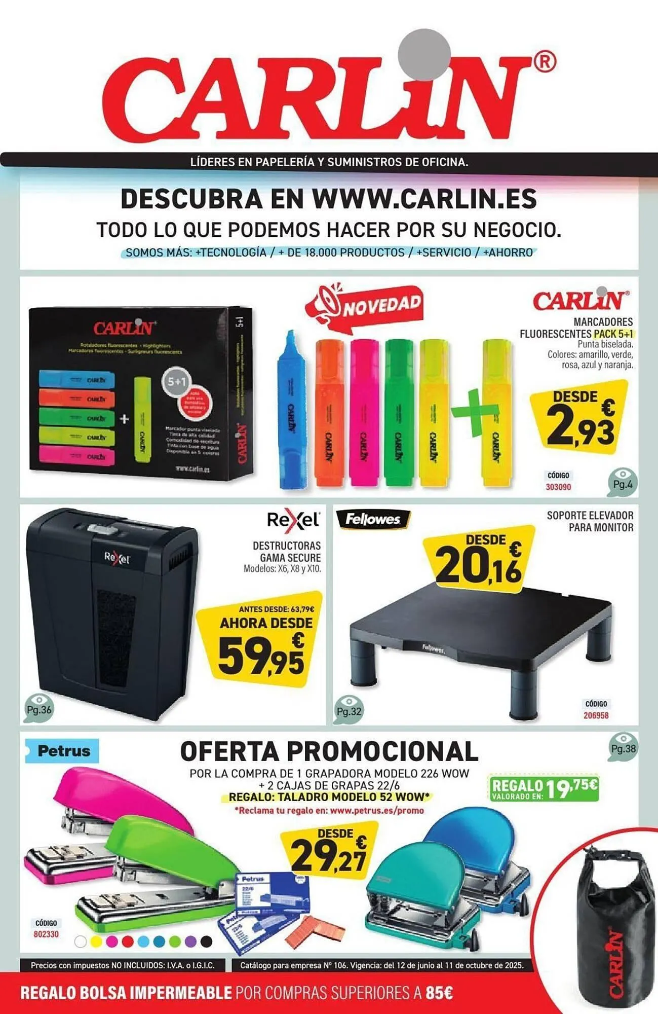 Catálogo de Folleto Carlin 13 de junio al 11 de octubre 2025 - Página 1