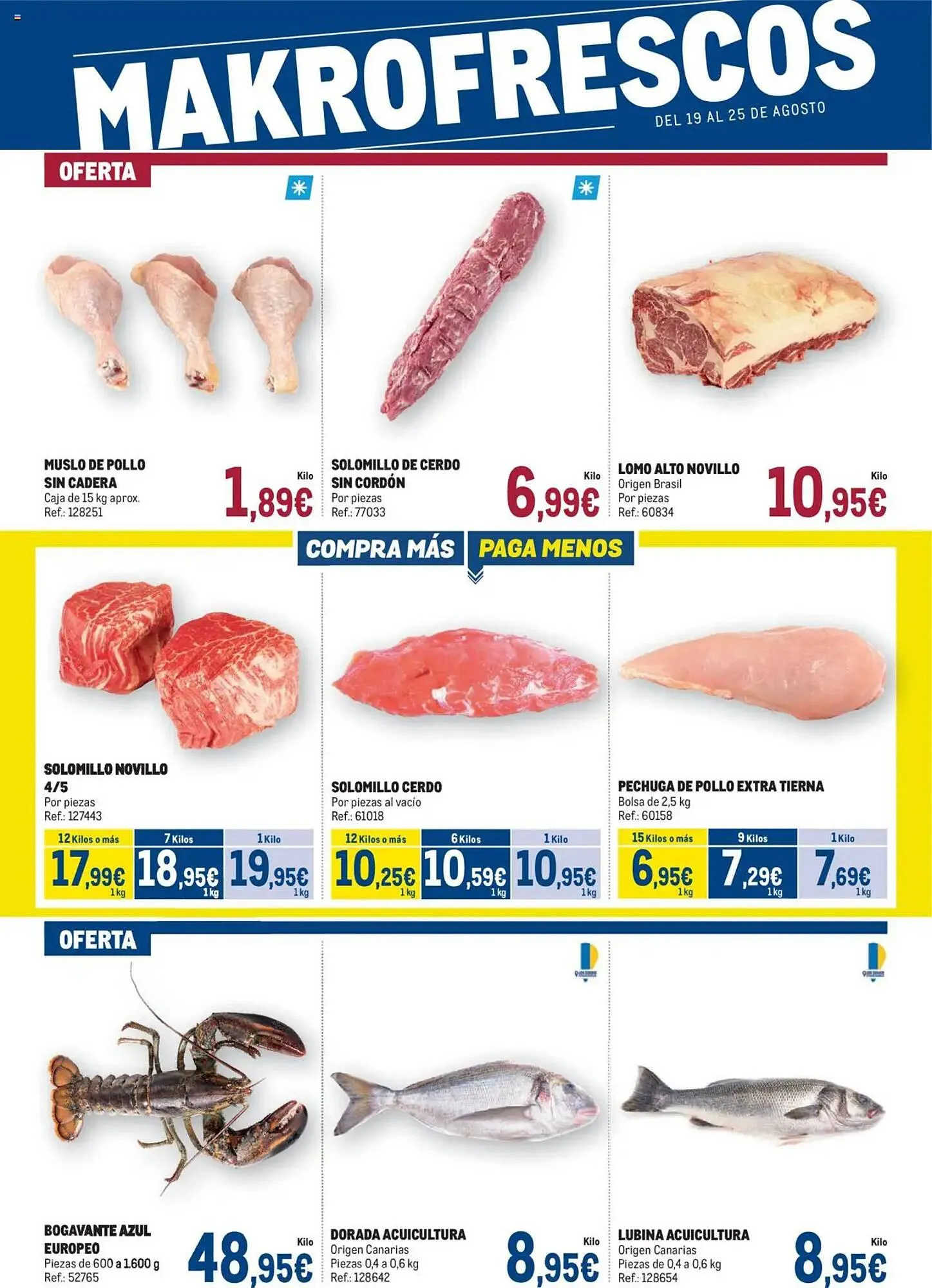 Catálogo de Folleto Makro 19 de agosto al 25 de agosto 2025 - Página 1
