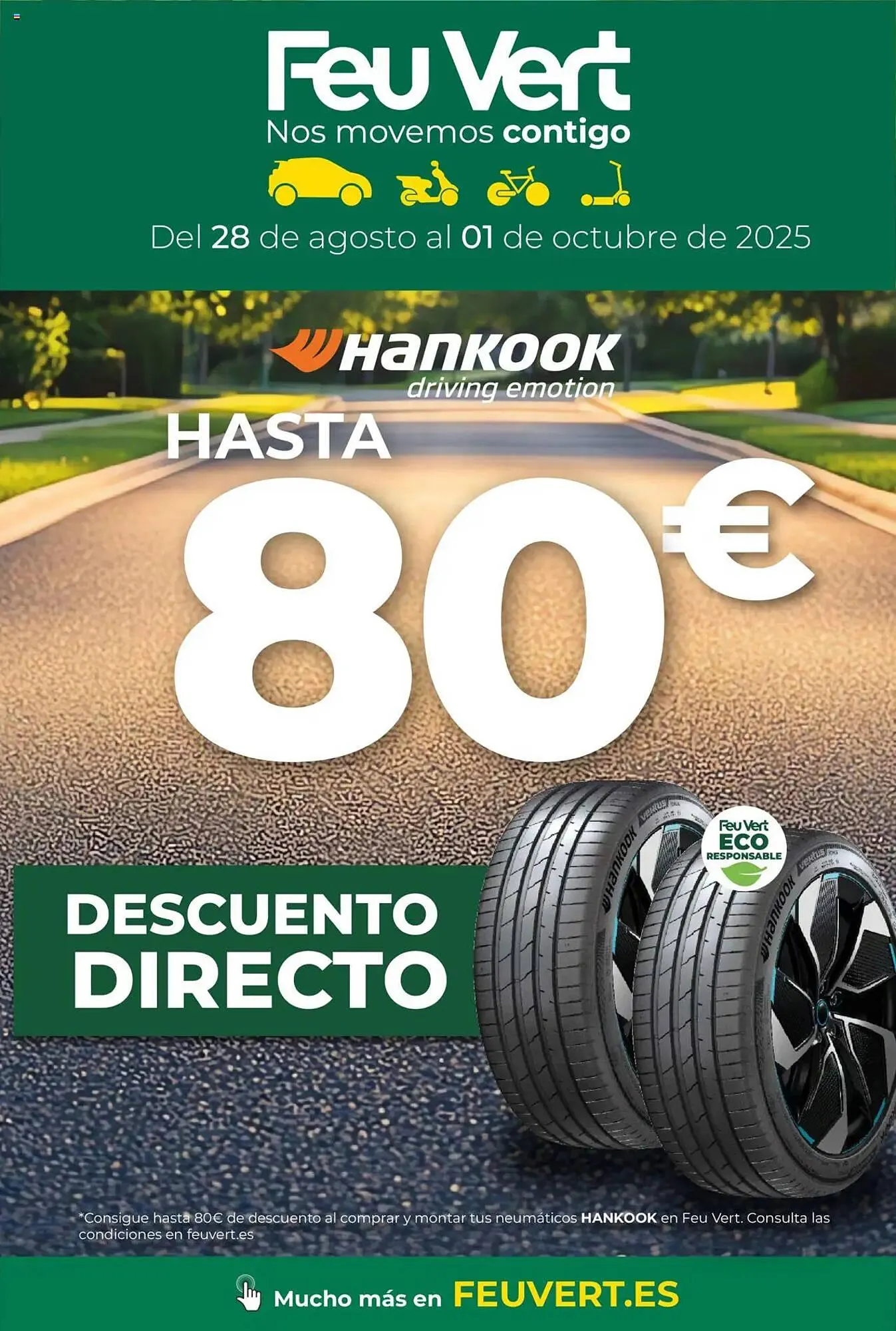 Catálogo de Folleto Feu Vert 28 de agosto al 1 de octubre 2025 - Página 1