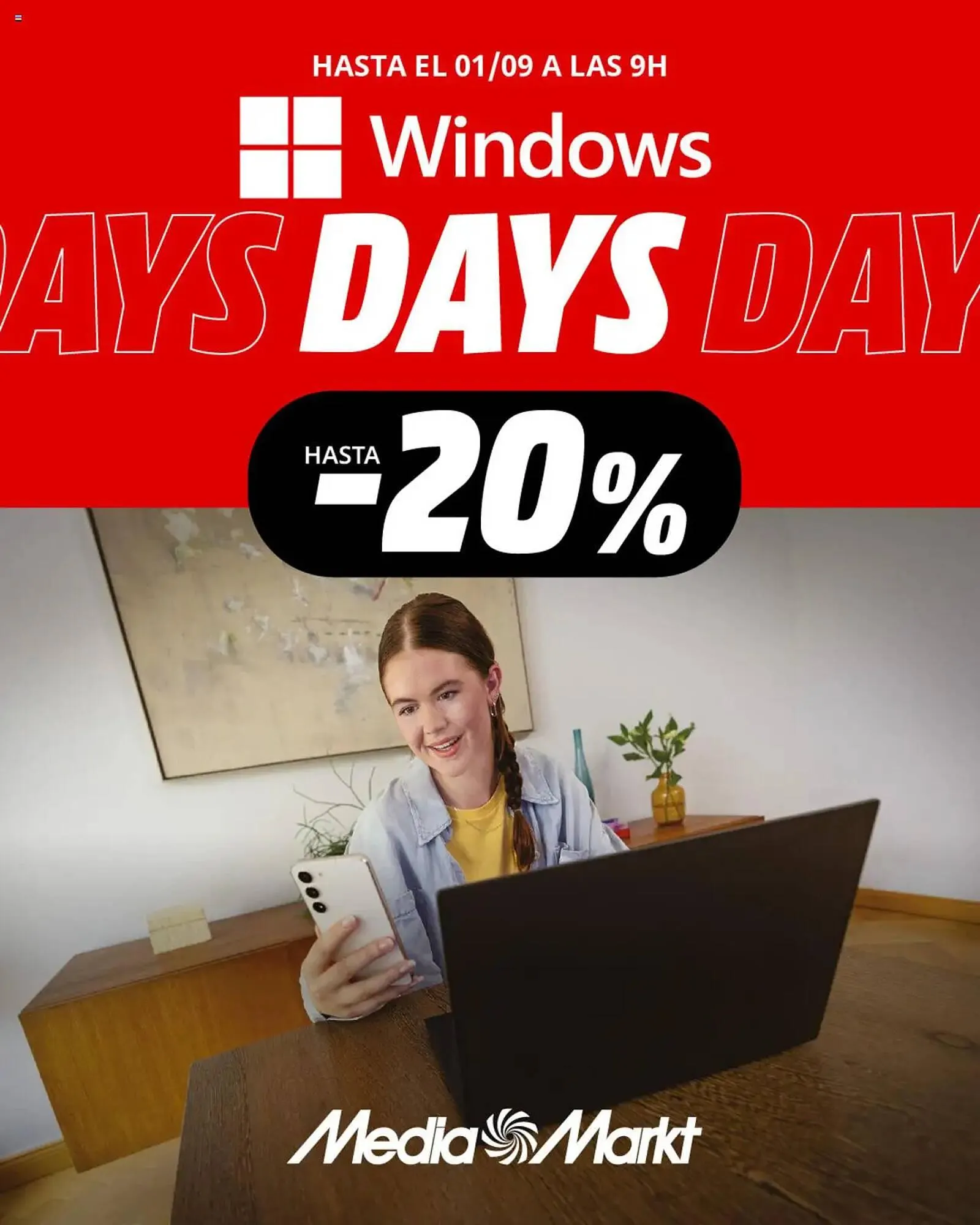 Catálogo de Folleto MediaMarkt 28 de agosto al 1 de septiembre 2025 - Página 1