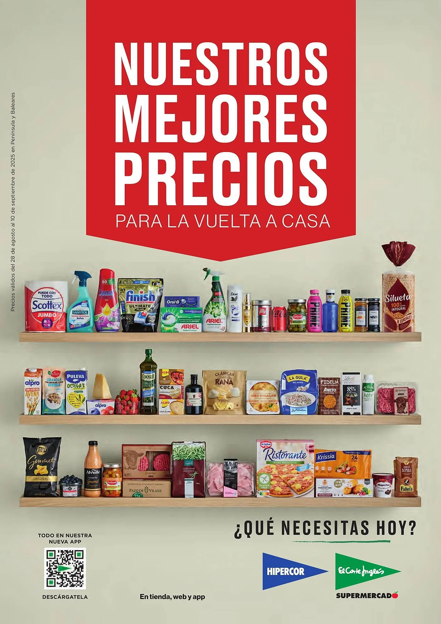 Catálogo de Folleto El Corte Inglés 28 de agosto al 10 de septiembre 2025 - Página 1