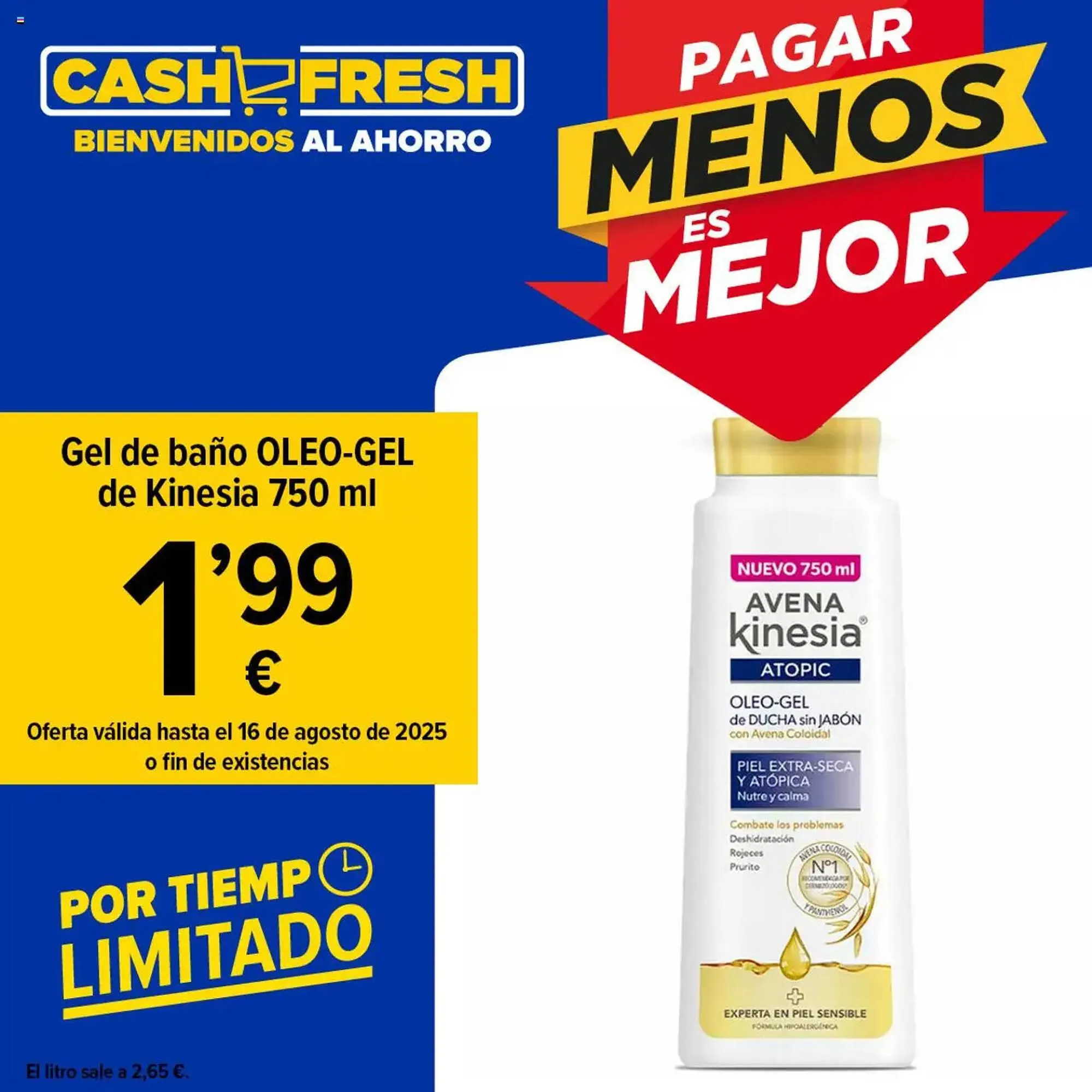 Catálogo de Folleto Cash Fresh 11 de agosto al 16 de agosto 2025 - Página 1