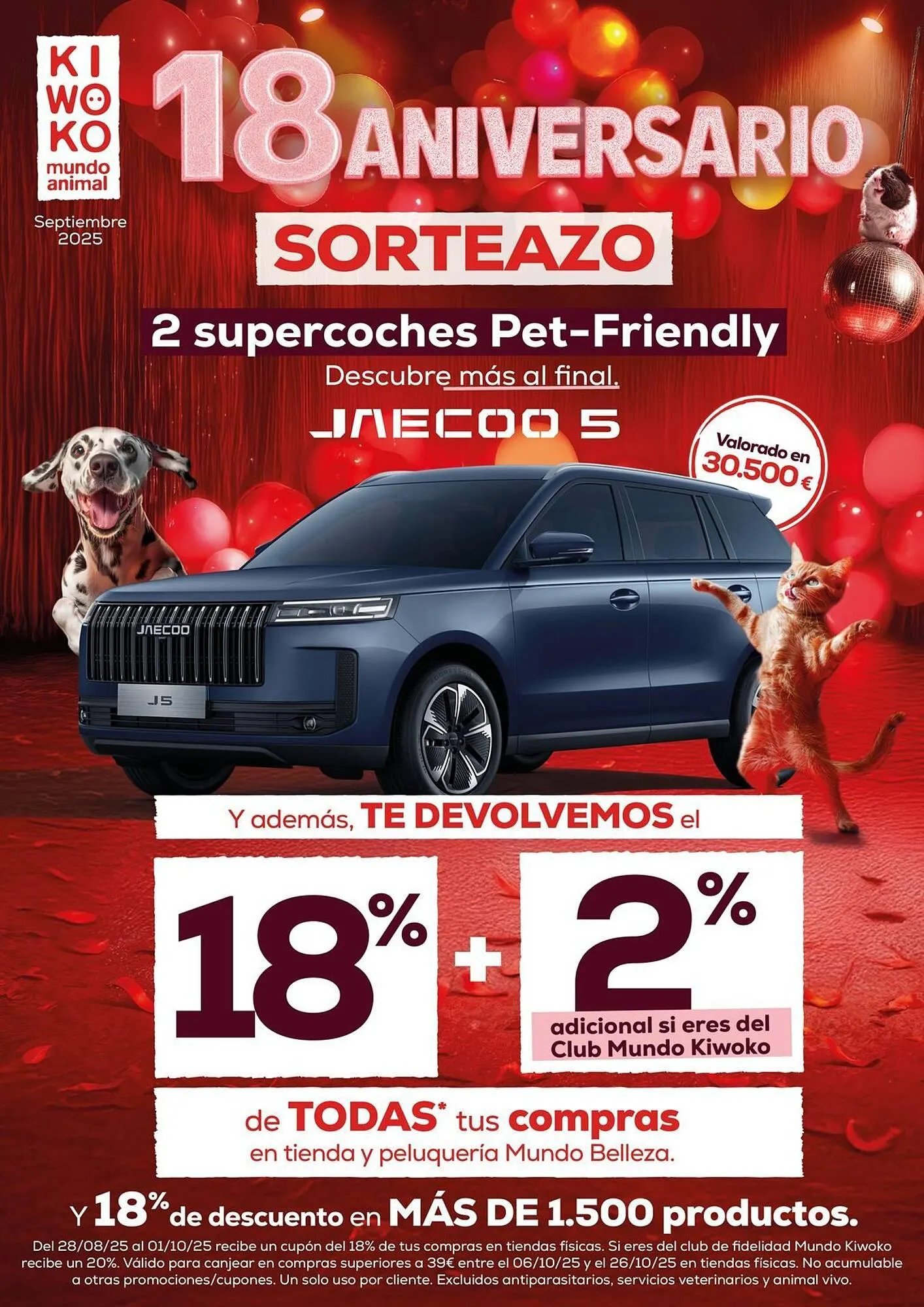 Catálogo de Folleto Kiwoko 28 de agosto al 1 de octubre 2025 - Página 1